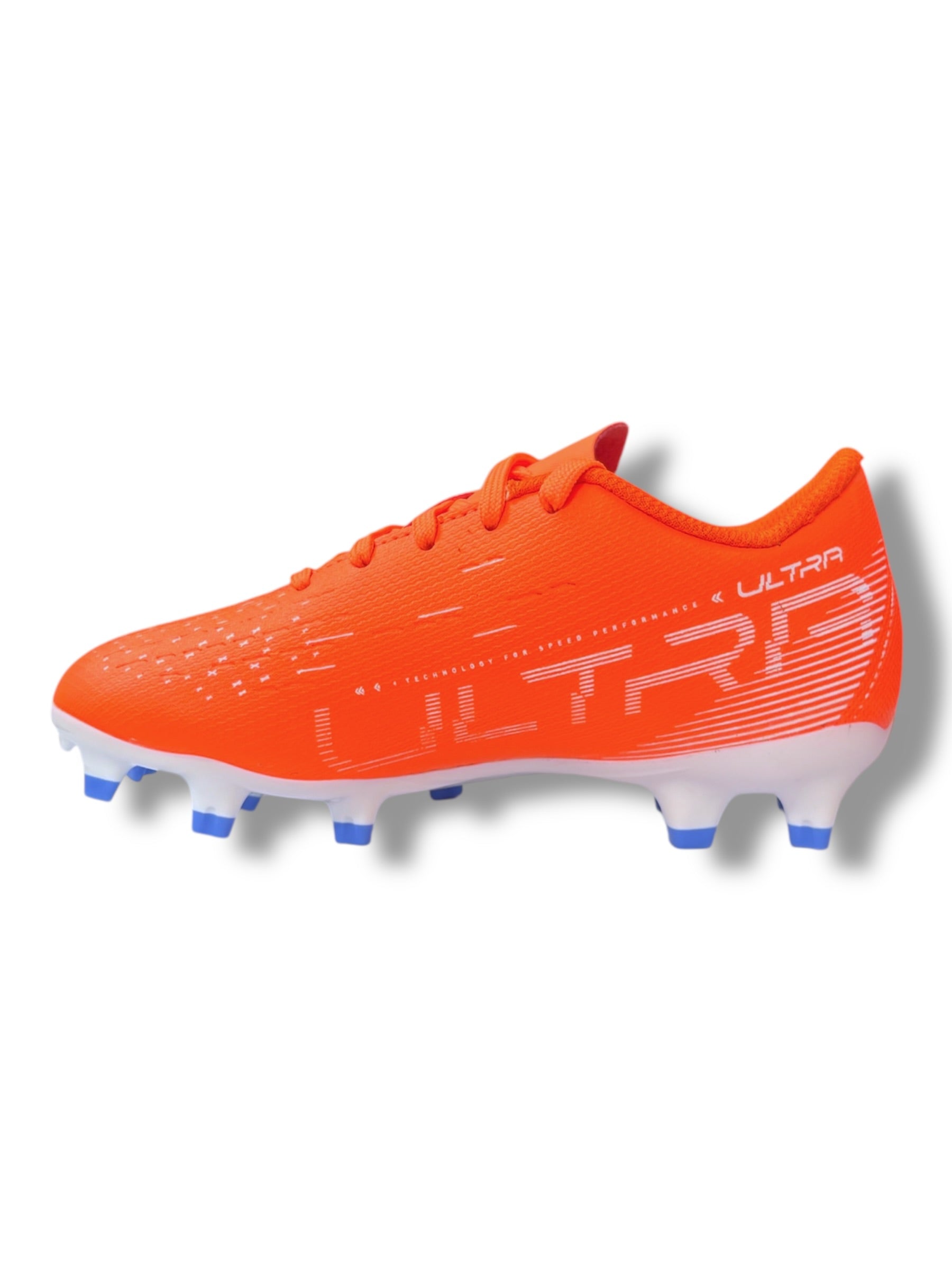 Puma - Orange/white/blue football boot - Ultra play FG/AG