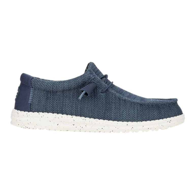 Hey Dude - Men’s steel grey slip-on shoe - Wally Stretch Sox