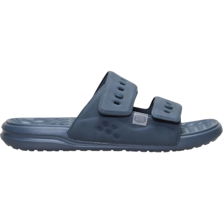 Hey Dude - Mens grey slide - Wave 2 Strap Slide Classic