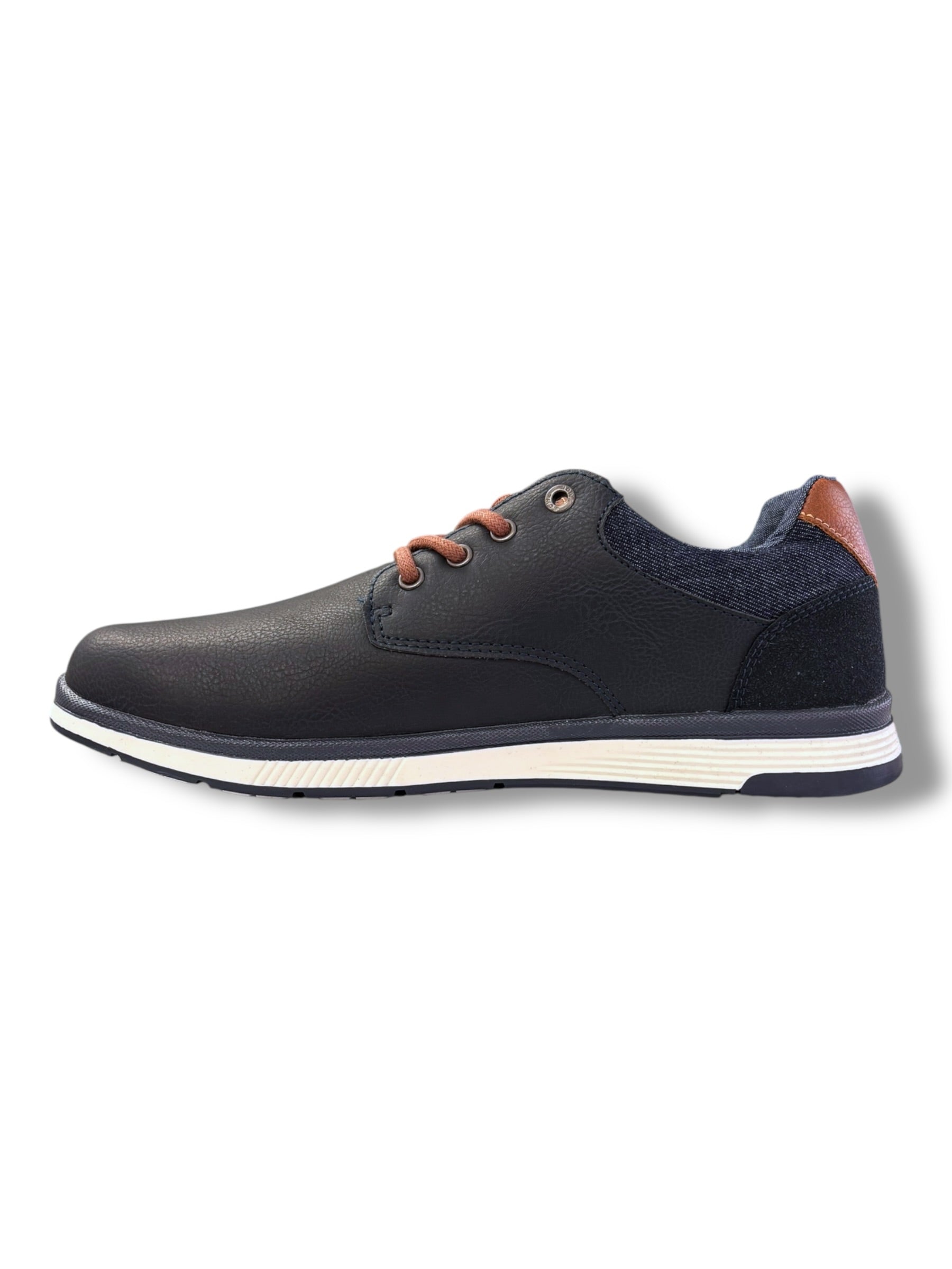 Tommy Bowe - Mens navy/denim lace shoe - Burger