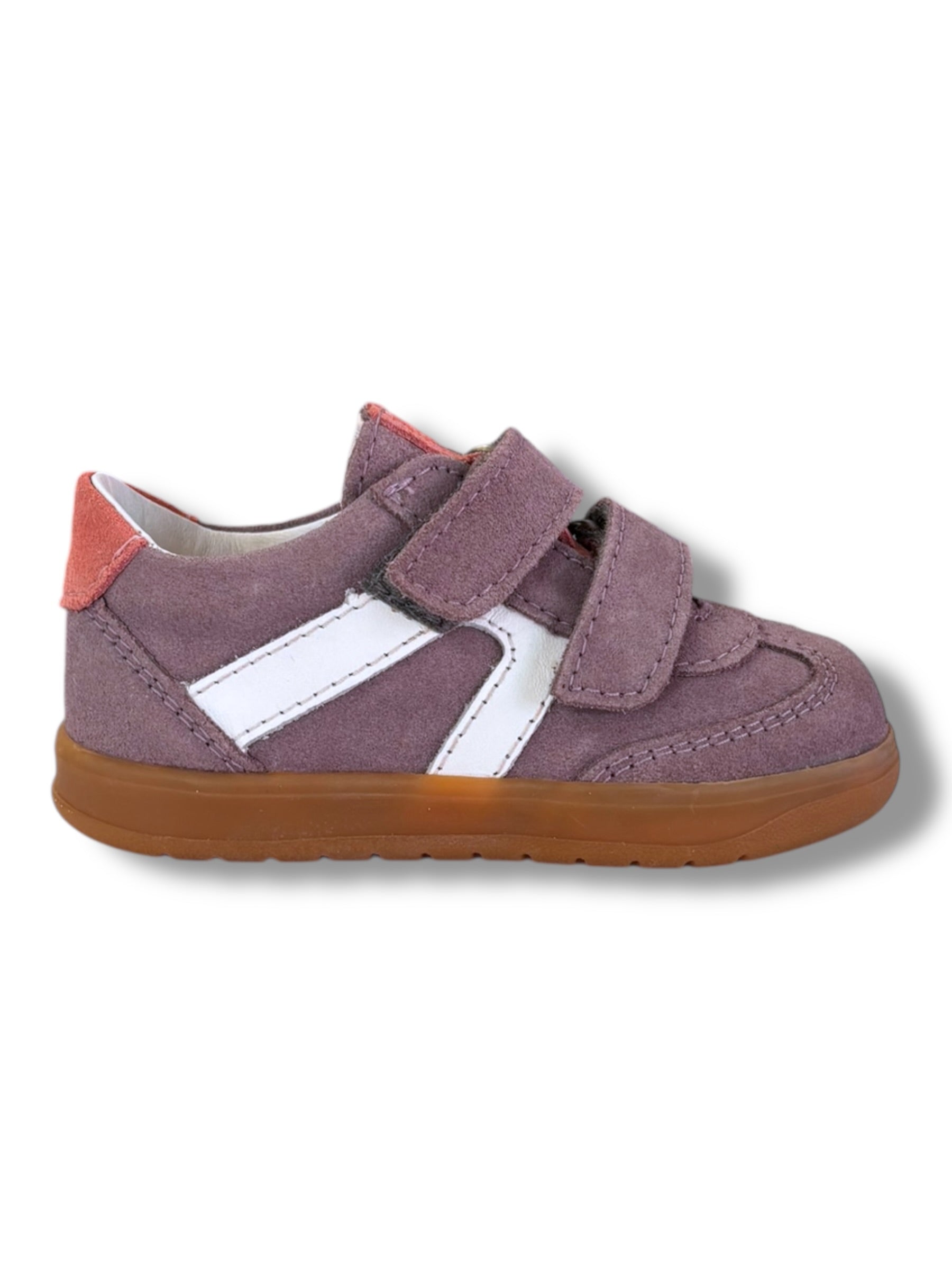 Ricosta - Girls grape/suede Velcro shoe - Dakota