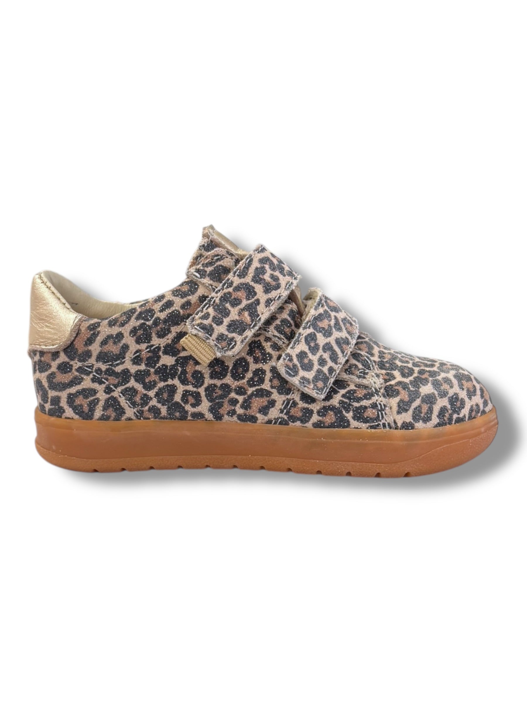 Ricosta - Girls cheetah print Velcro shoe - Riko