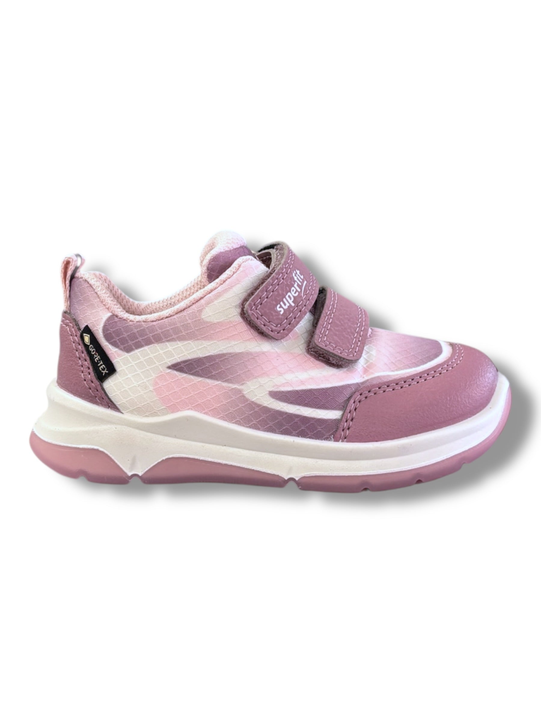 Superfit - Girls pink/white Velcro runner - Cooper