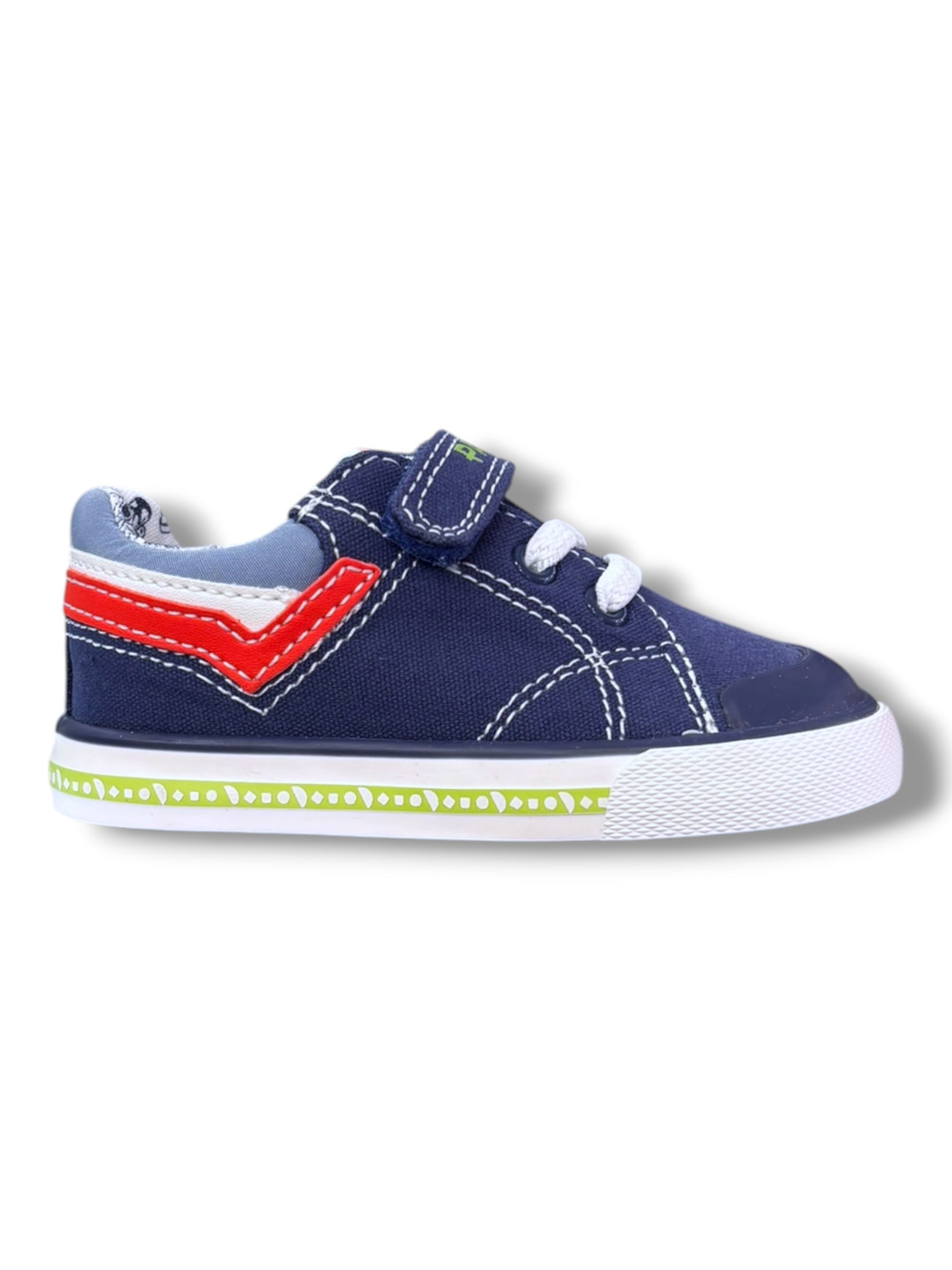 Pablosky - Boys navy canvas shoe - 984510