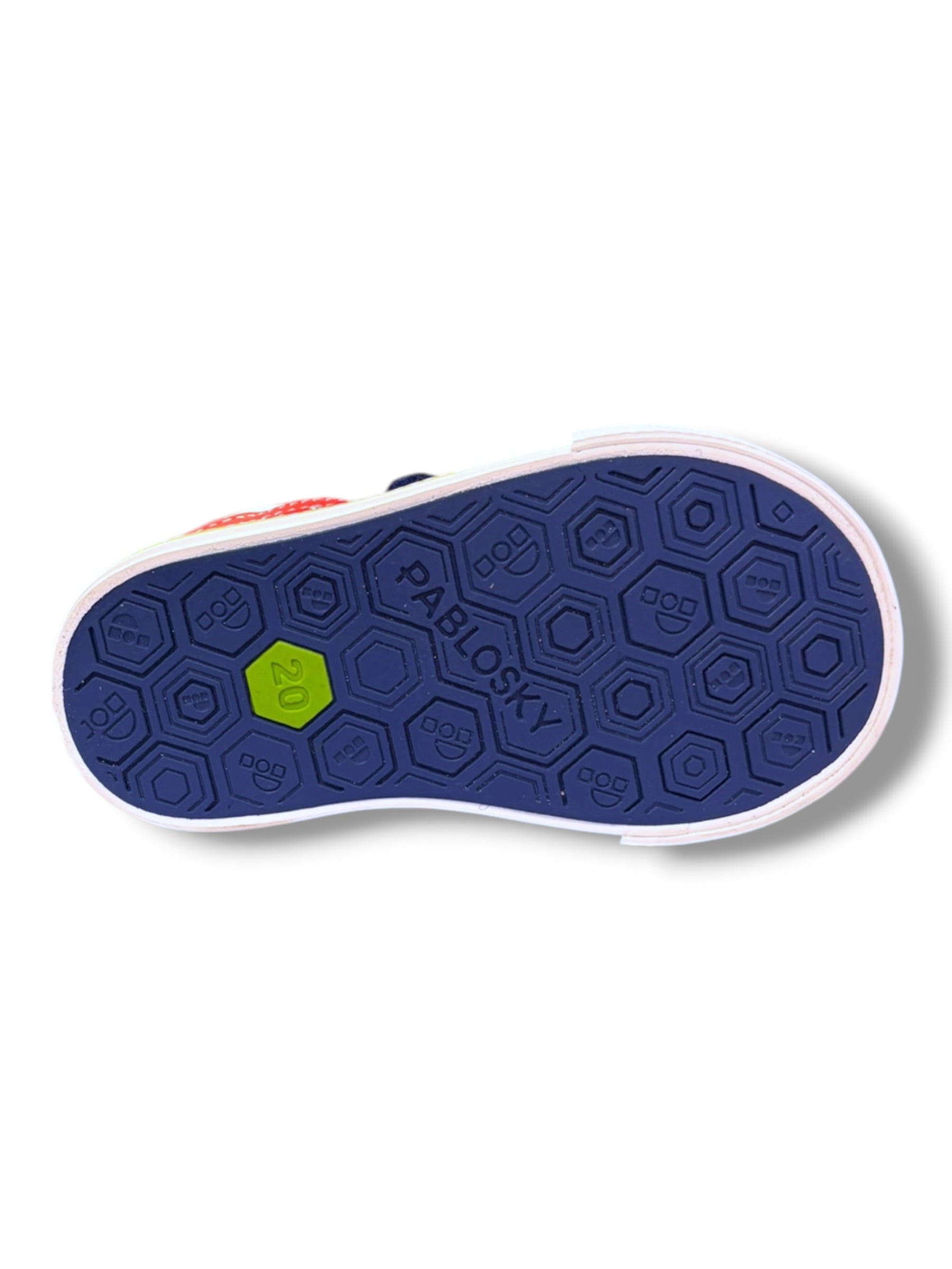 Pablosky - Boys navy canvas shoe - 984510