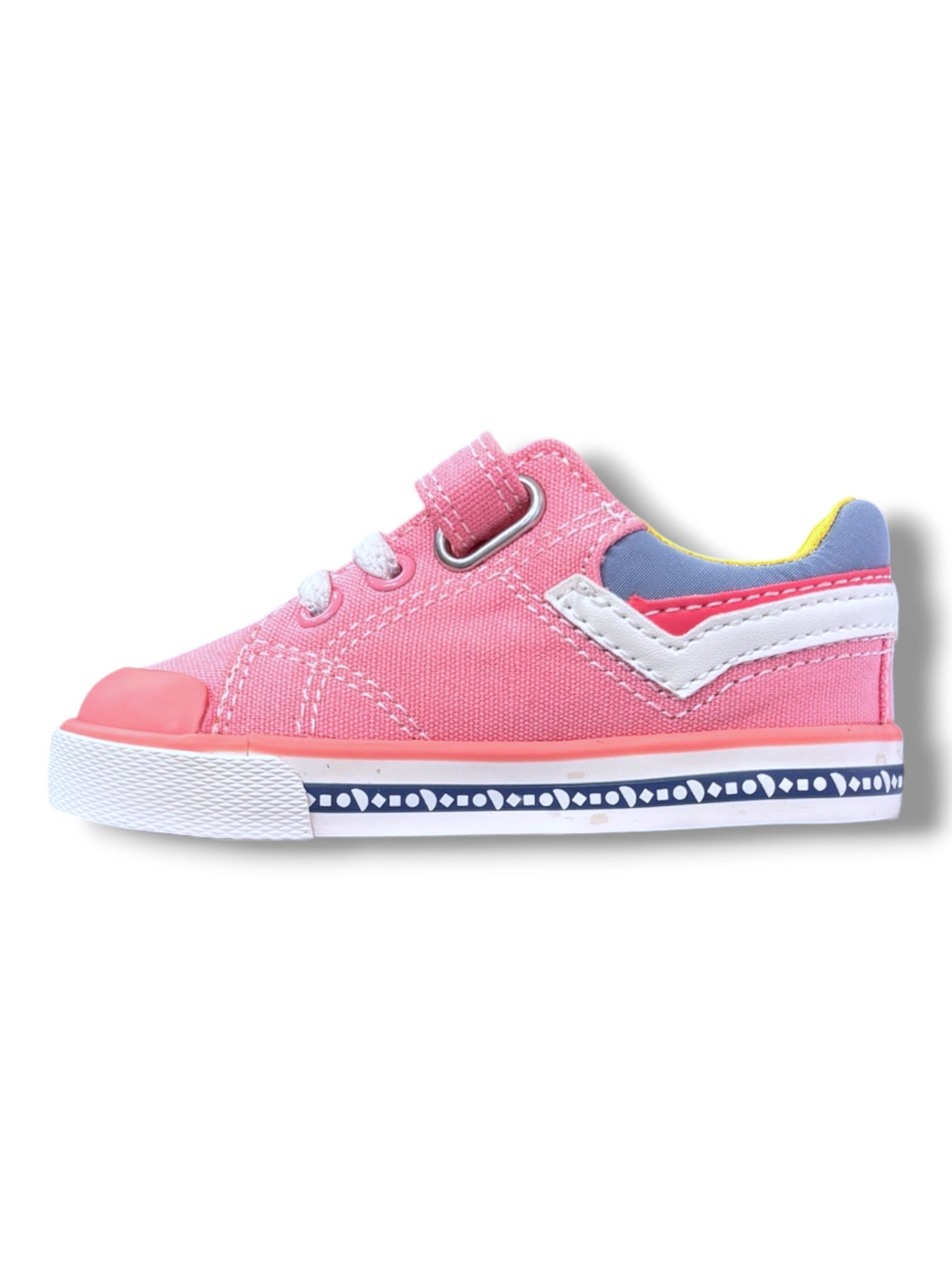 Pablosky - Girls pink canvas shoe - 984570