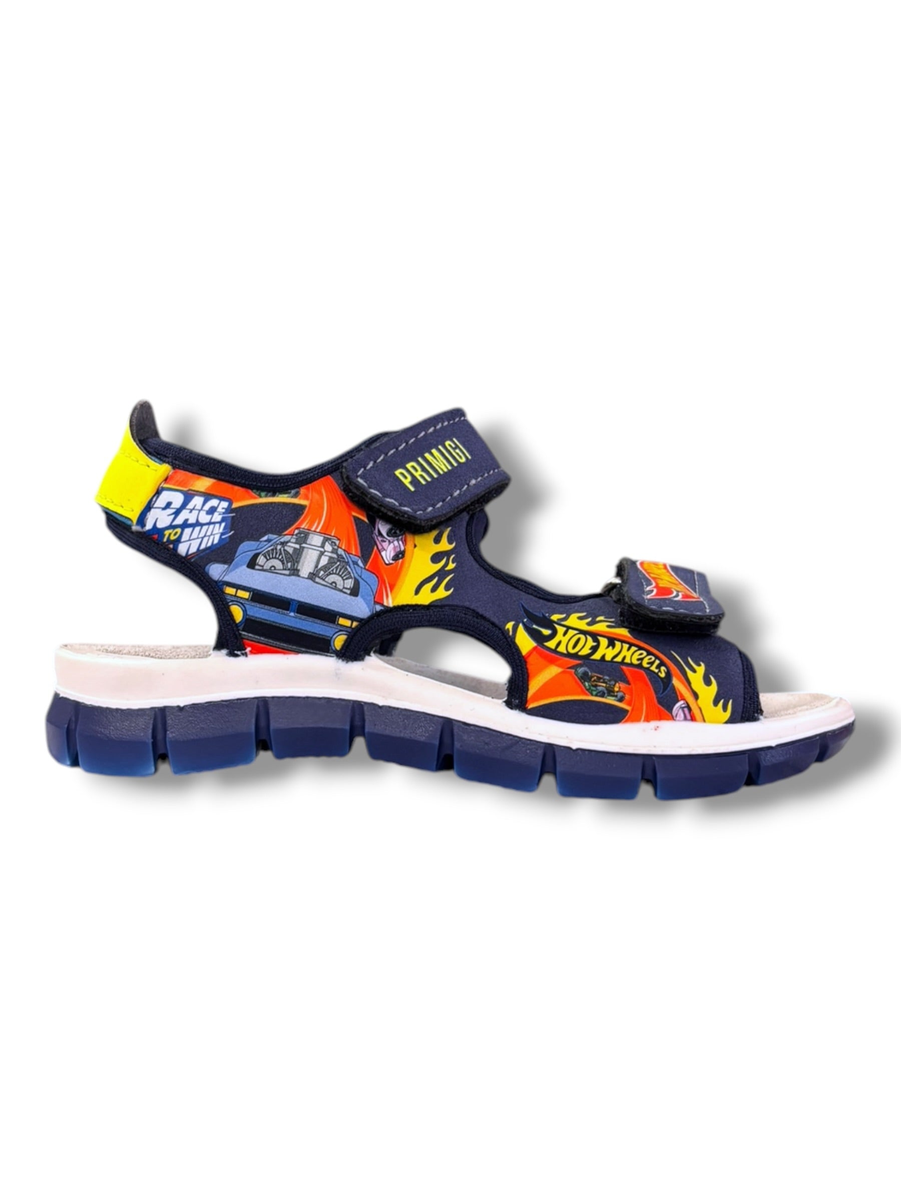 Primigi - Boys navy hotwheels Velcro sandal - 1397800