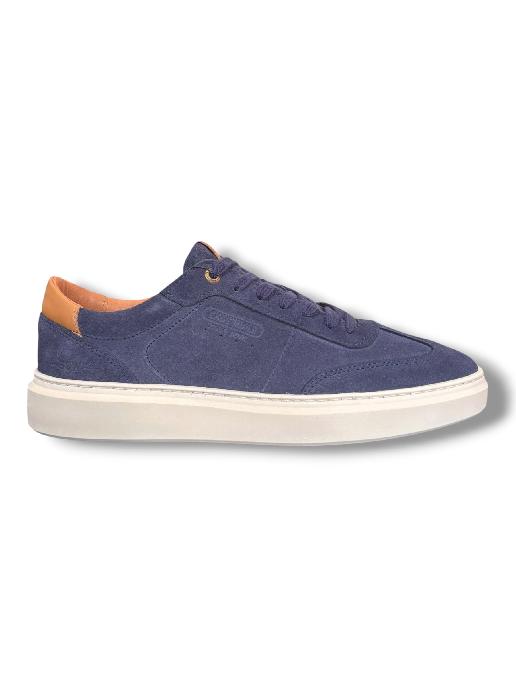 Tommy Bowe - Mens navy suede shoe - McReight