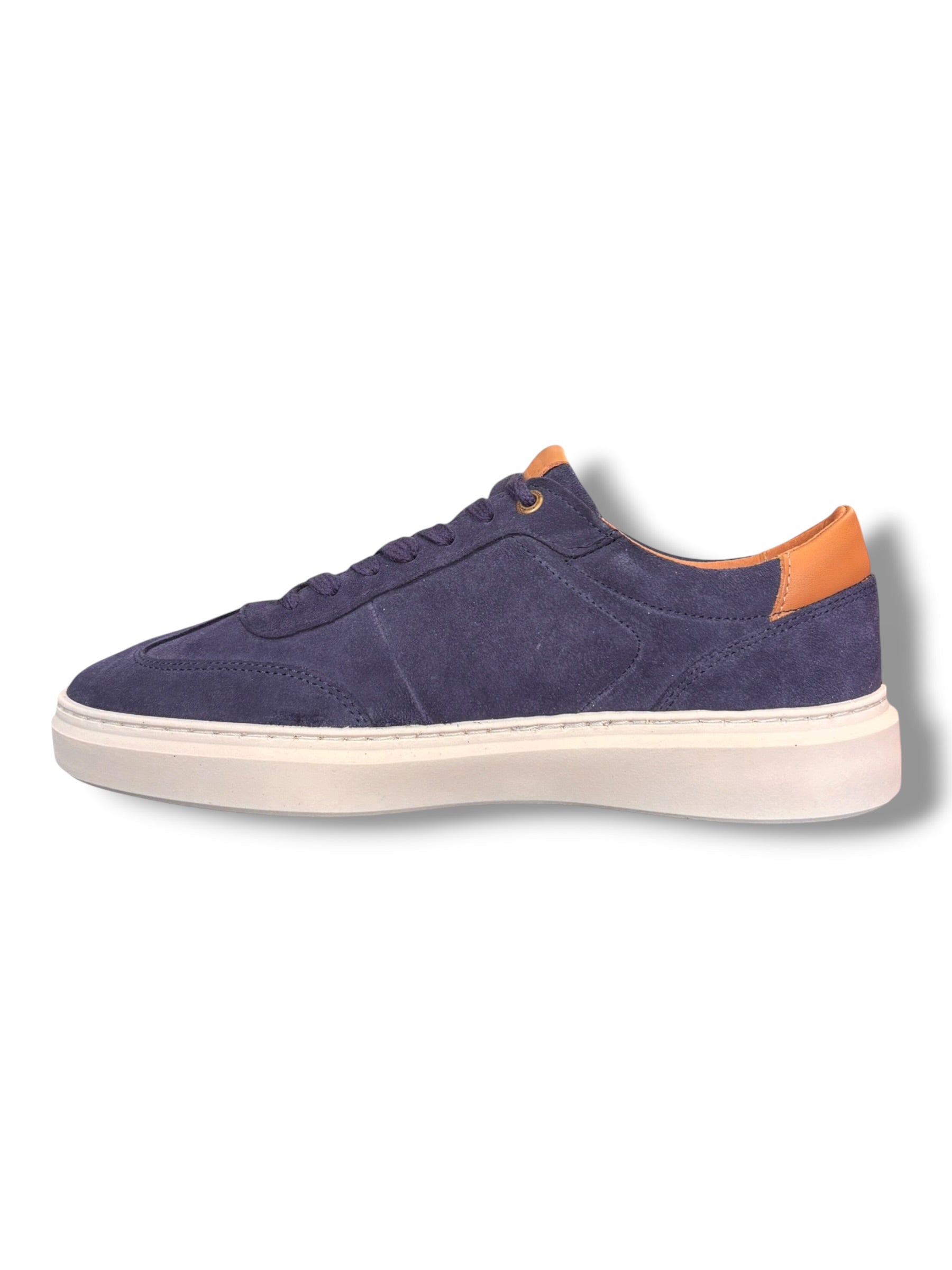 Tommy Bowe - Mens navy suede shoe - McReight