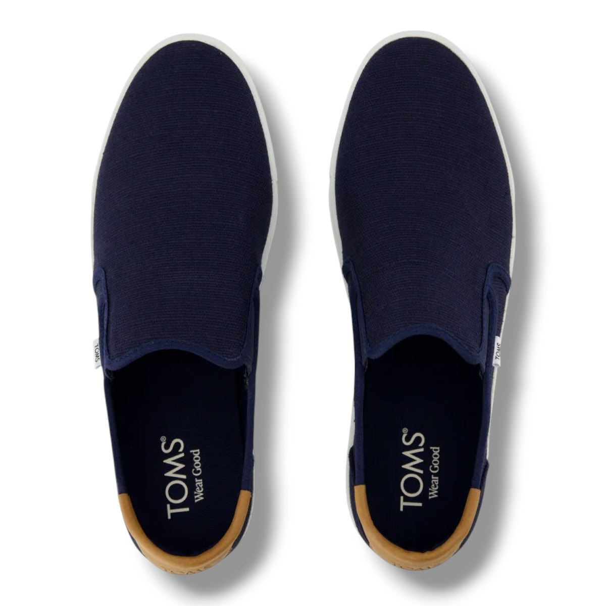 Toms - Mens navy slip-on canvas  - Baja 2.0