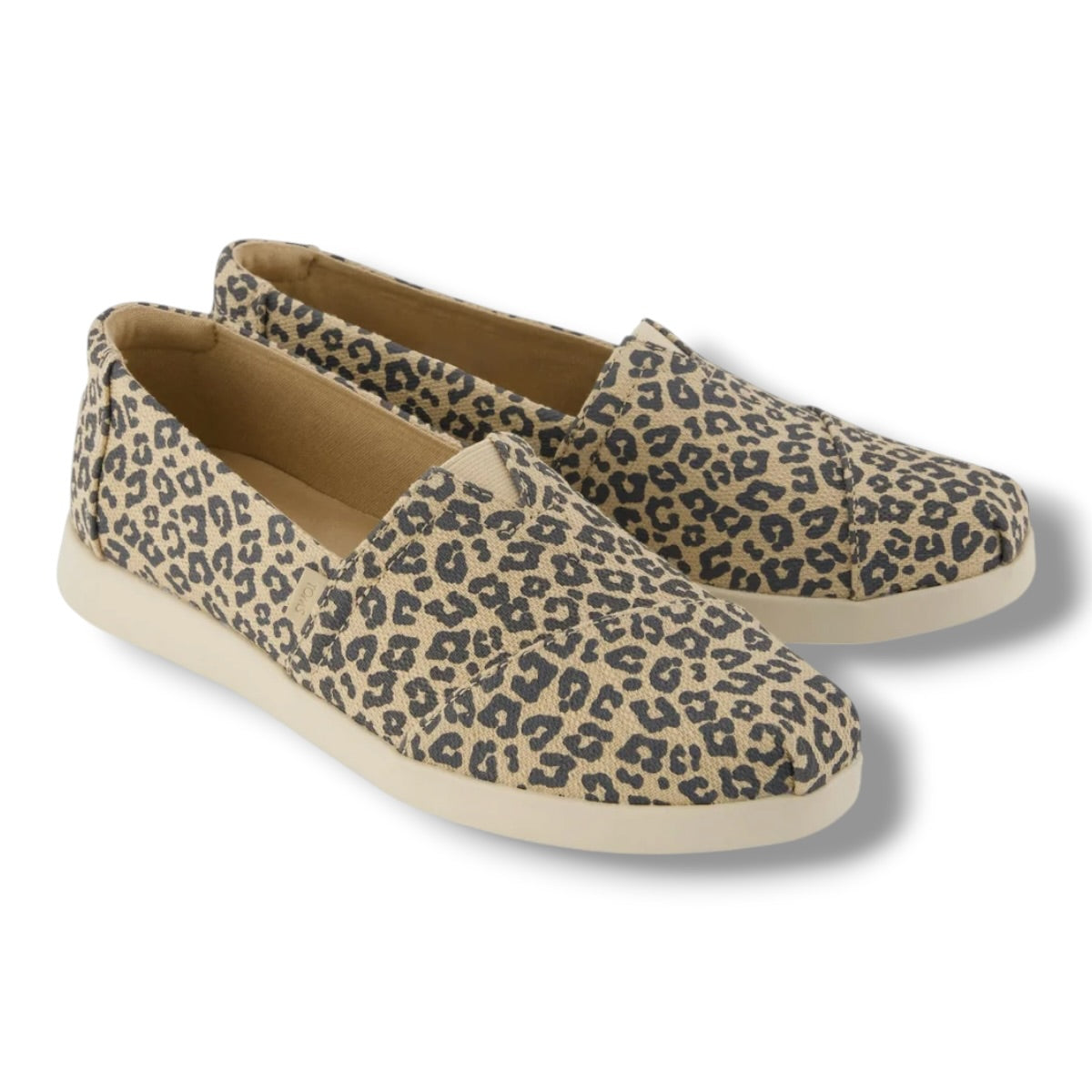 Toms - Girls cheetah/beige strap canvas - Alpargata Classic