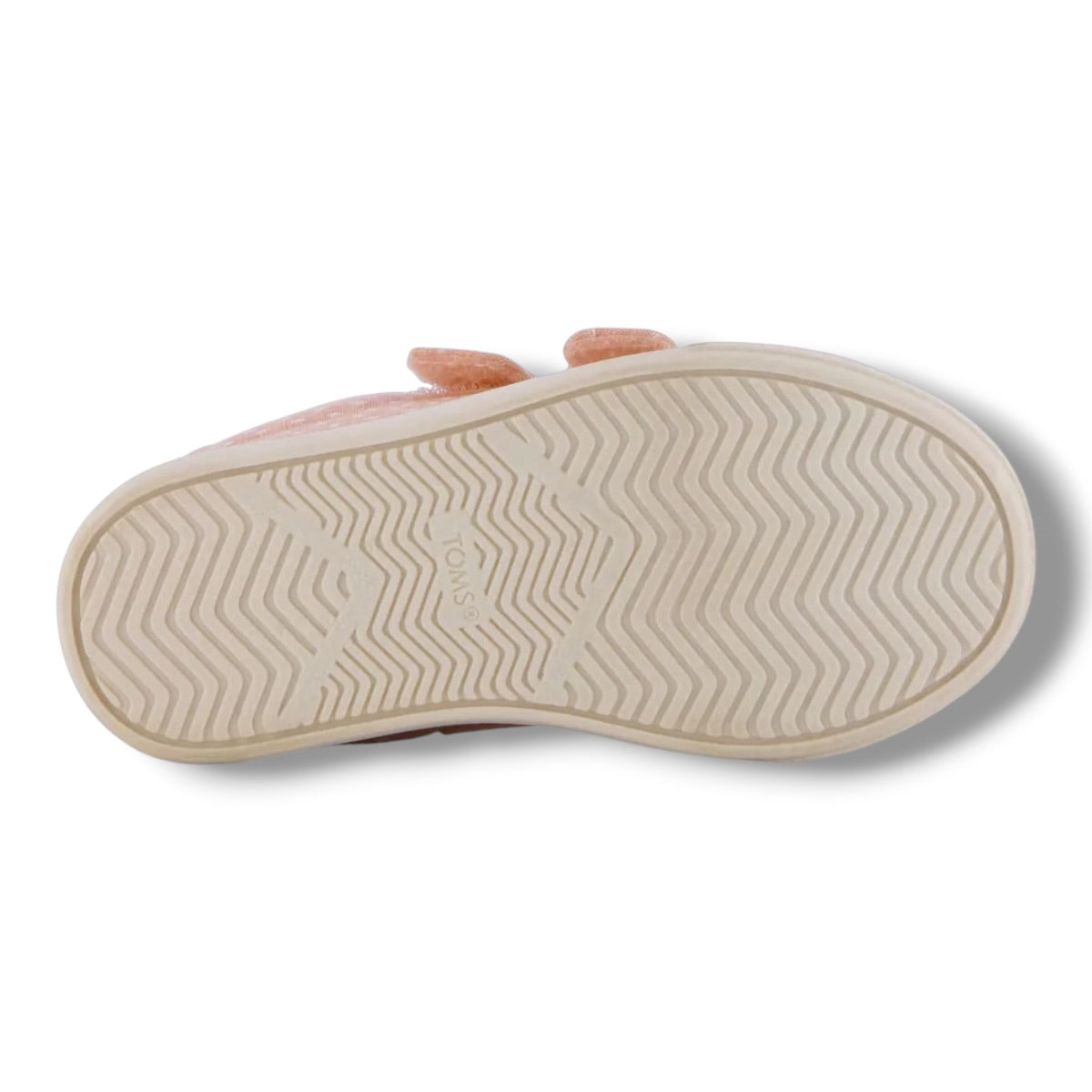 Toms - Girls pink/polka dot canvas  - Cruz Double Strap