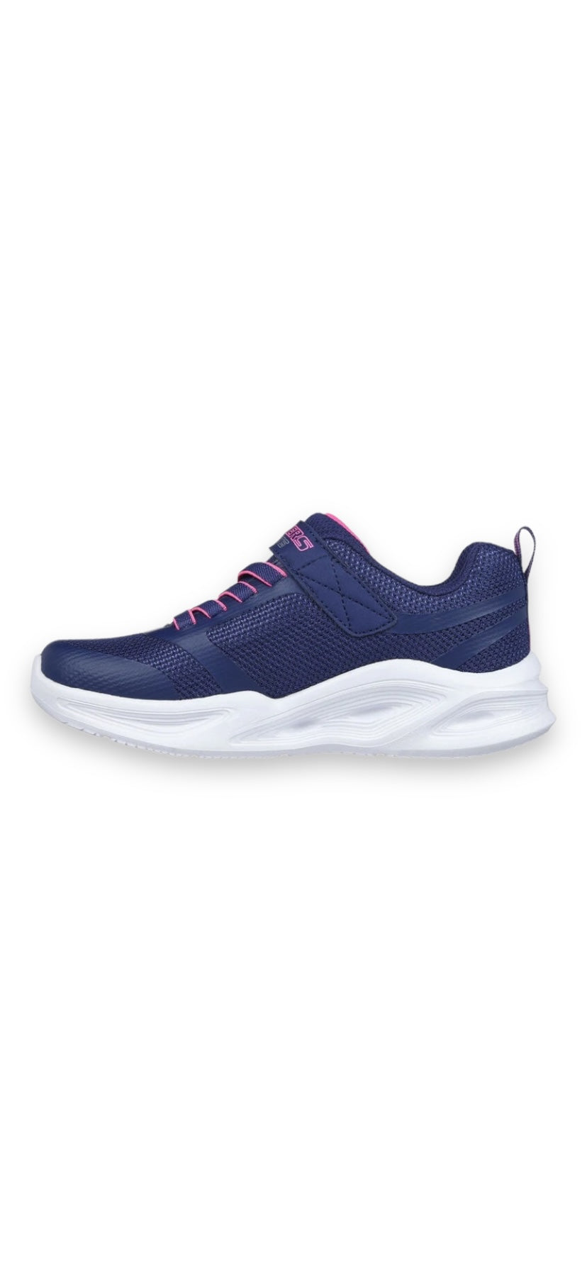 Skechers - Girls navy Lightup runner - Sola Glow