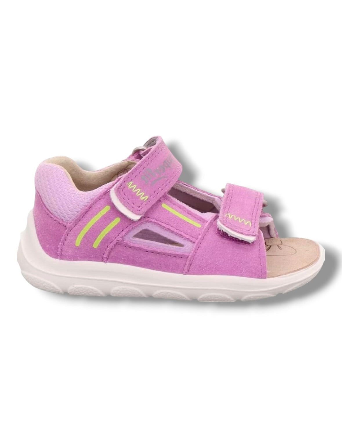Superfit - Girls pink suede sandal - Nino