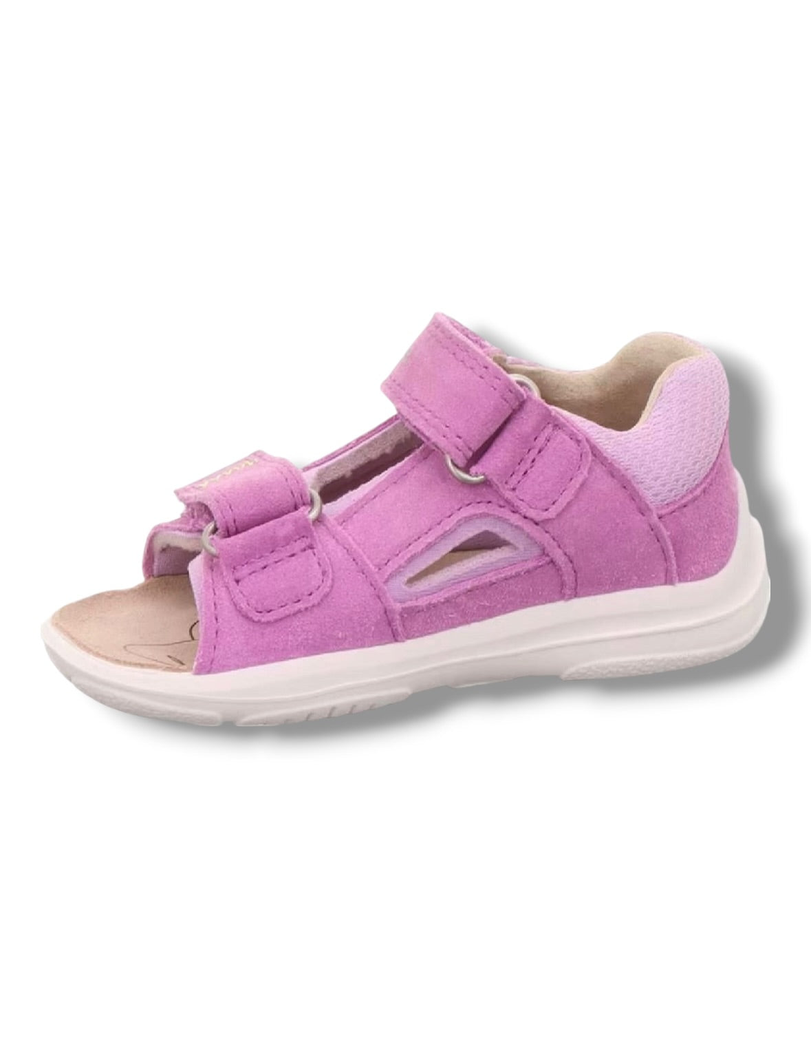 Superfit - Girls pink suede sandal - Nino