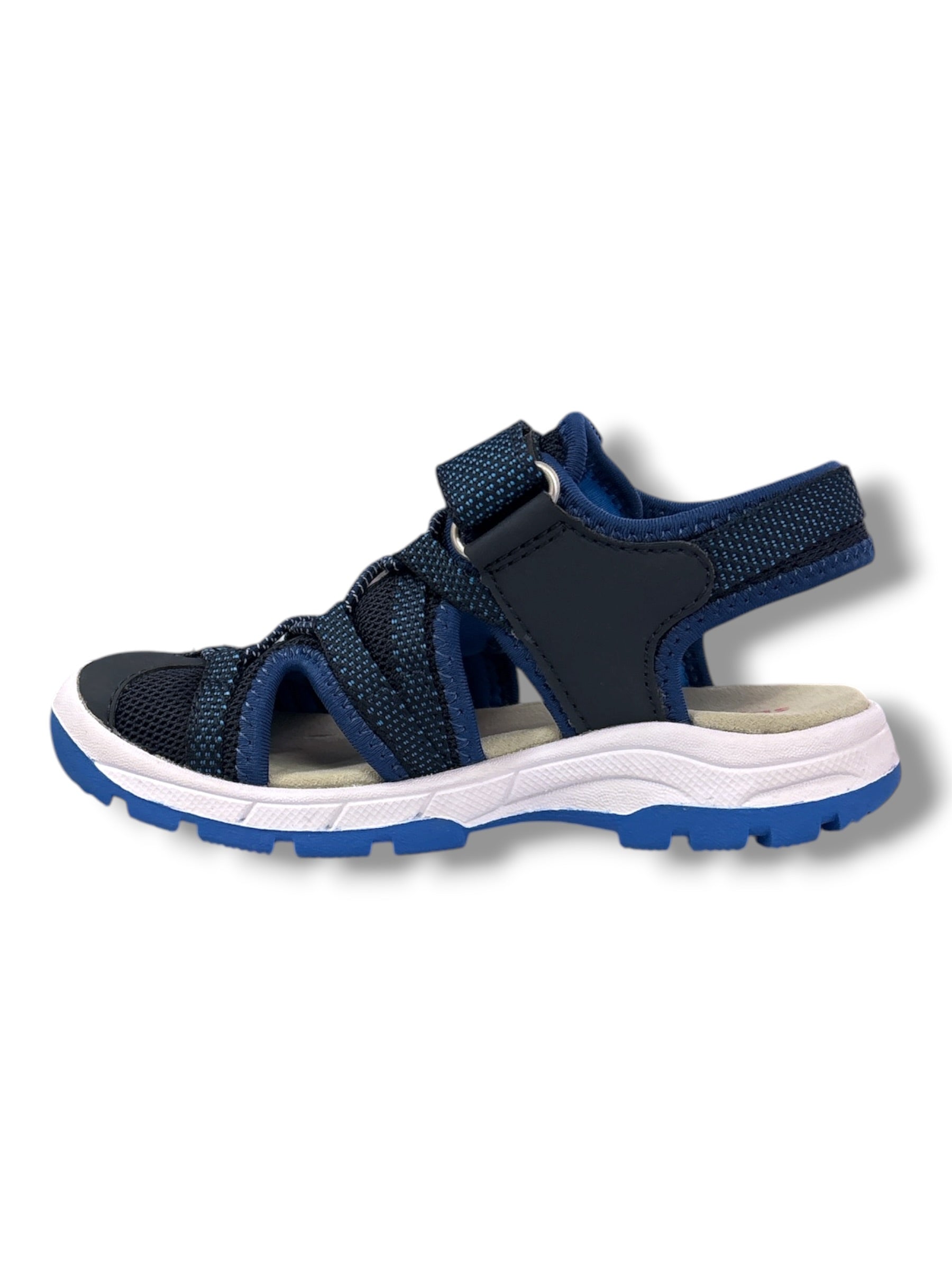 Superfit - Boys navy/blue closed toe sandal - Tornado