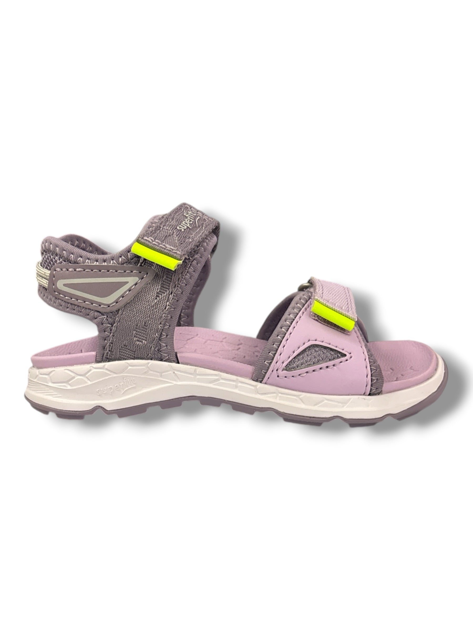 Superfit - Girls purple/yellow sandal - Criss Cross