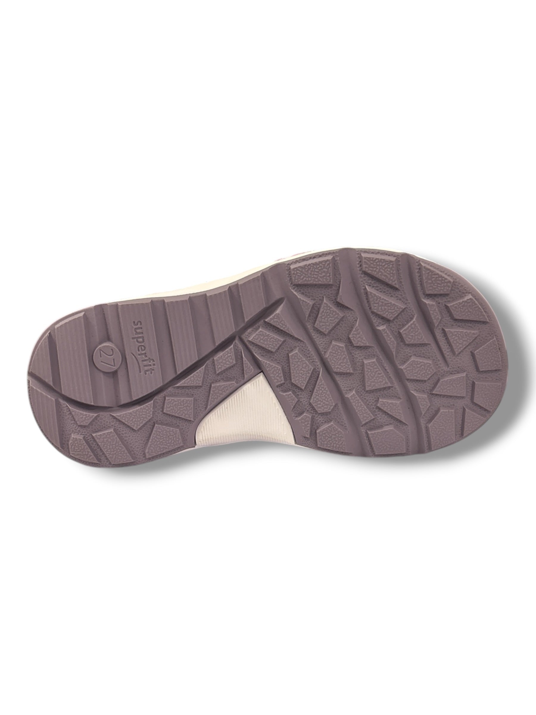 Superfit - Girls purple/yellow sandal - Criss Cross