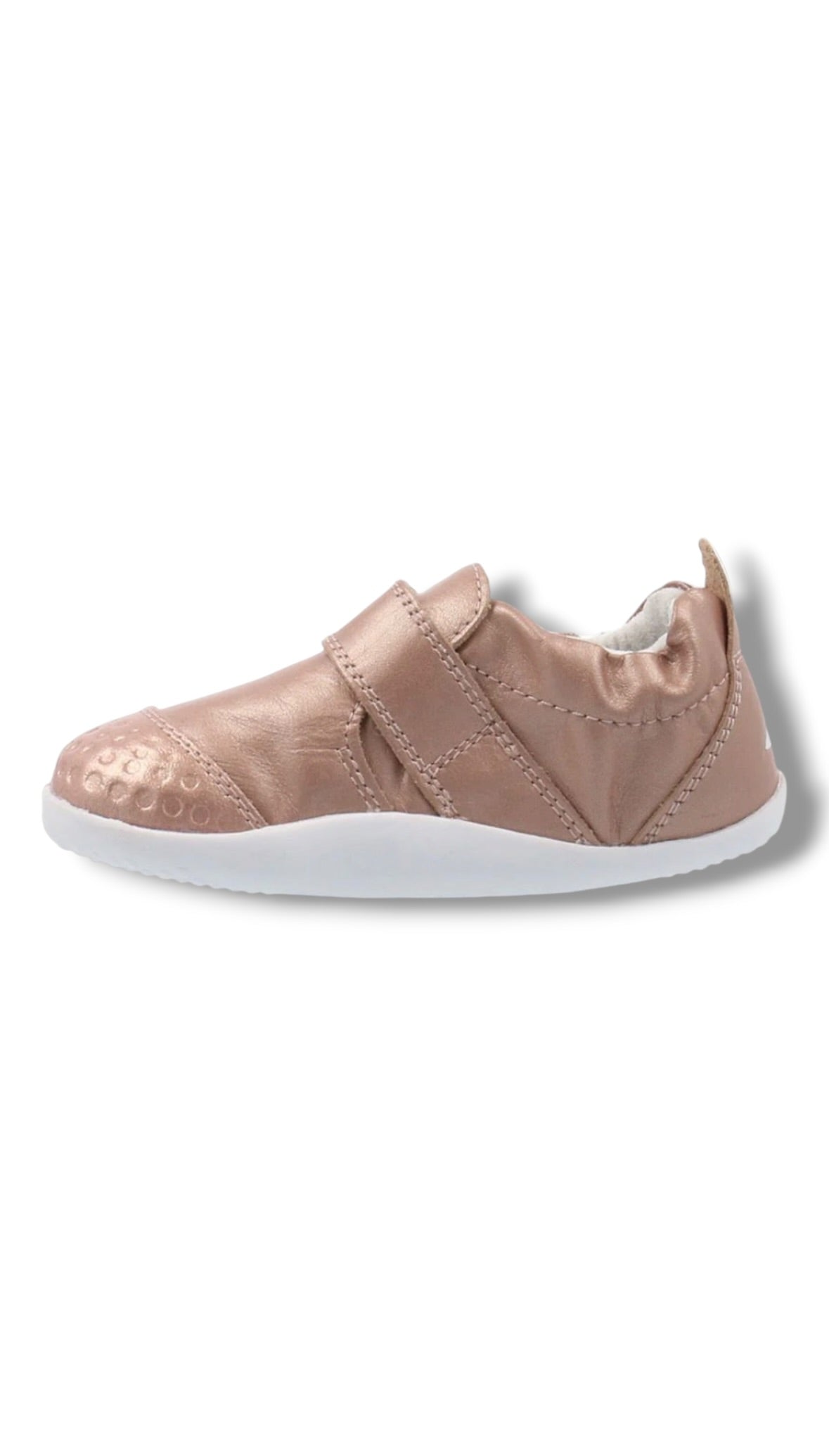 Bobux - Girls rose gold pre-walker - Go-Xp