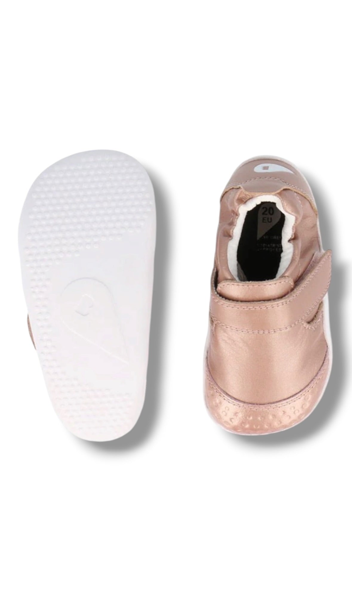 Bobux - Girls rose gold pre-walker - Go-Xp