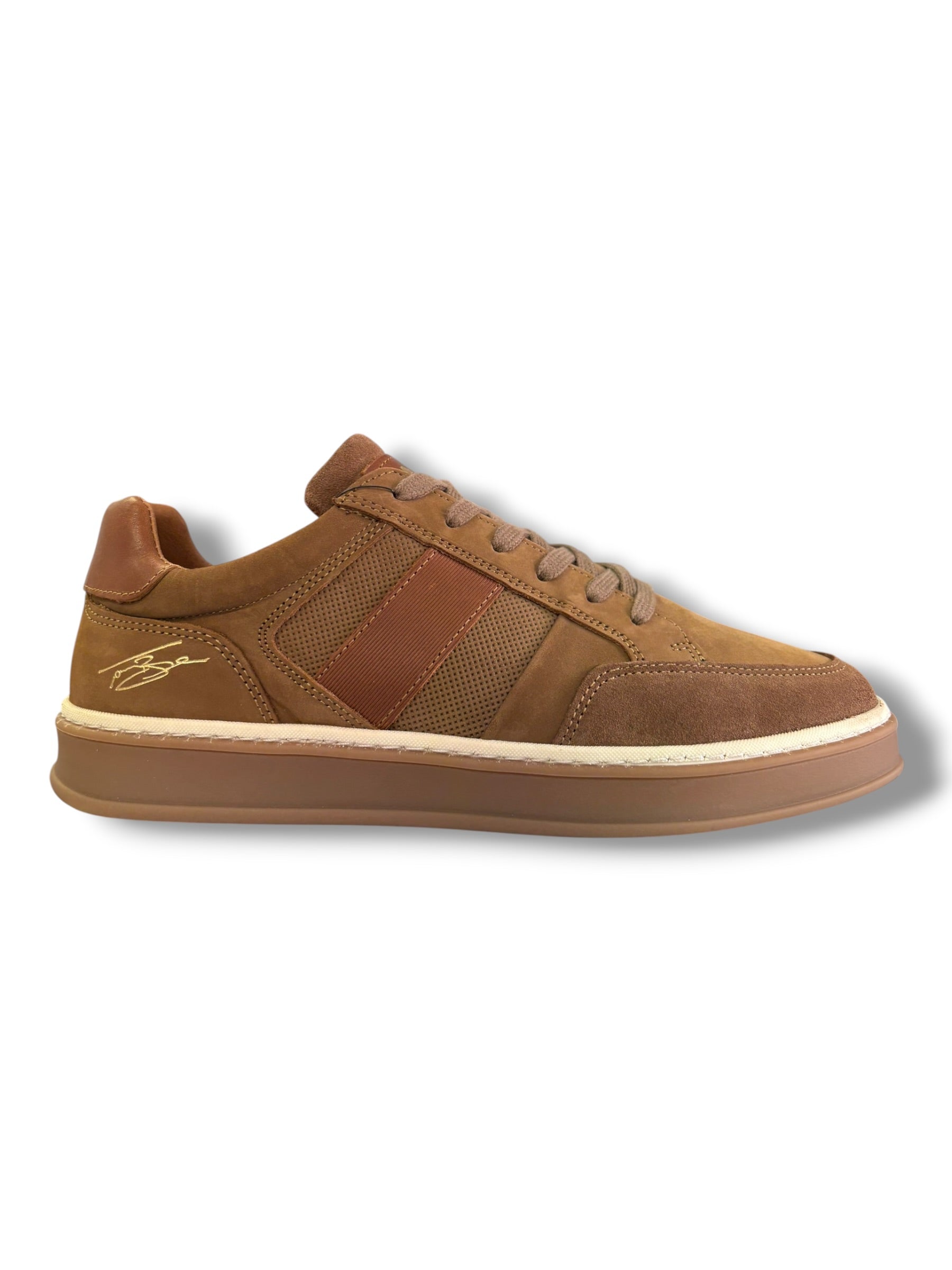Lloyd&Pryce - Men’s brown suede shoe - Umber