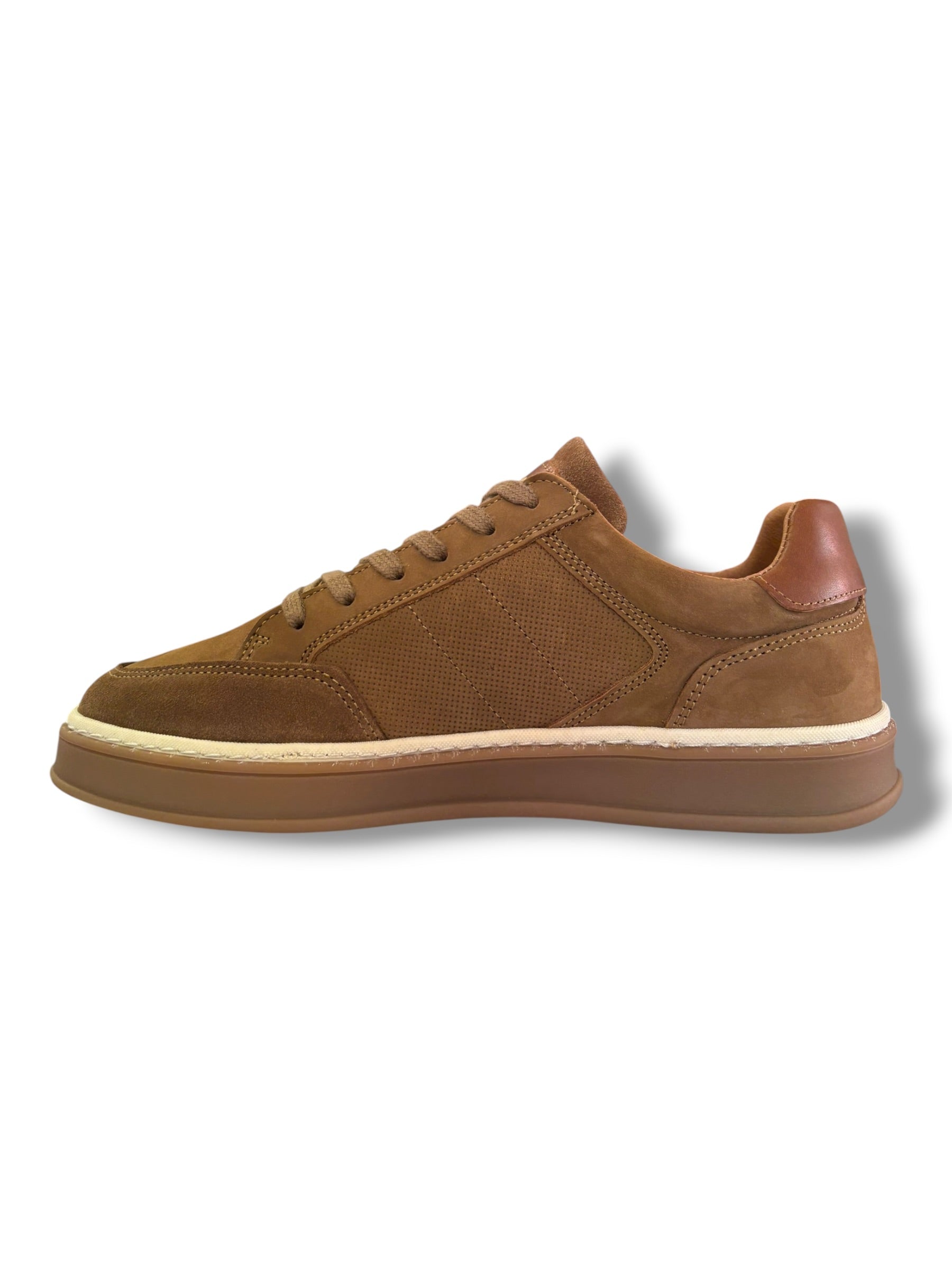 Lloyd&Pryce - Men’s brown suede shoe - Umber