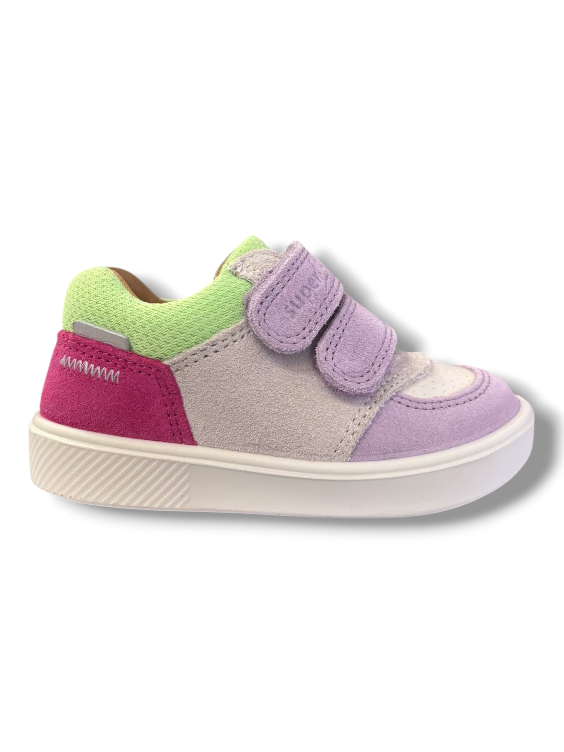Superfit - Girls purple/lime shoe - SUPIES
