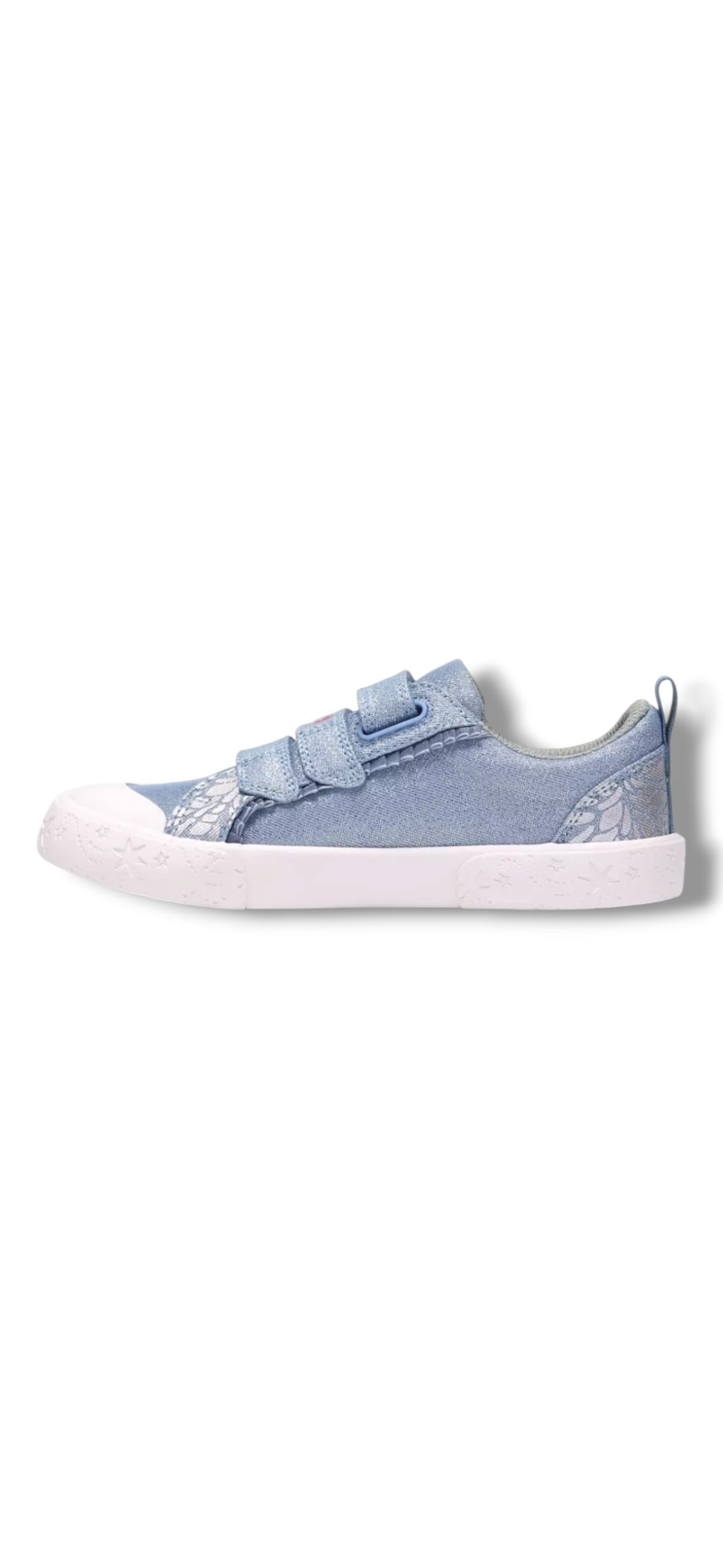 Clarks - Girls denim canvas - Foxing Trim K