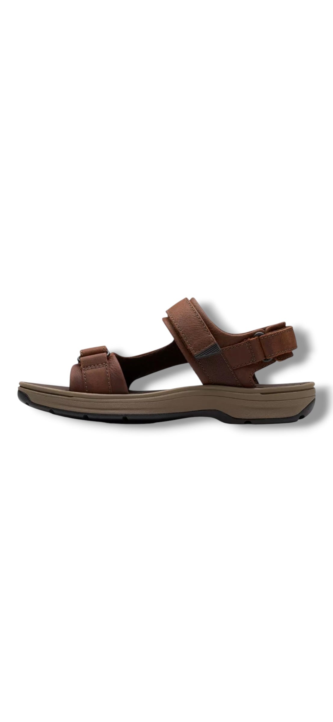 Clarks - Mens dark brown sandal - Saltway Edge