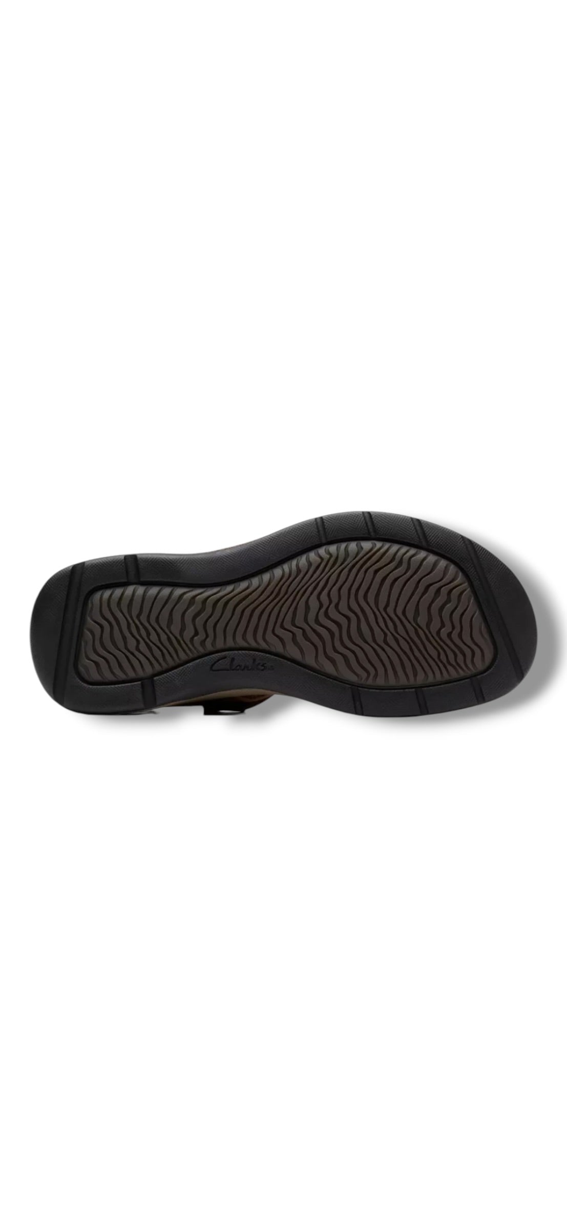 Clarks - Mens dark brown sandal - Saltway Edge