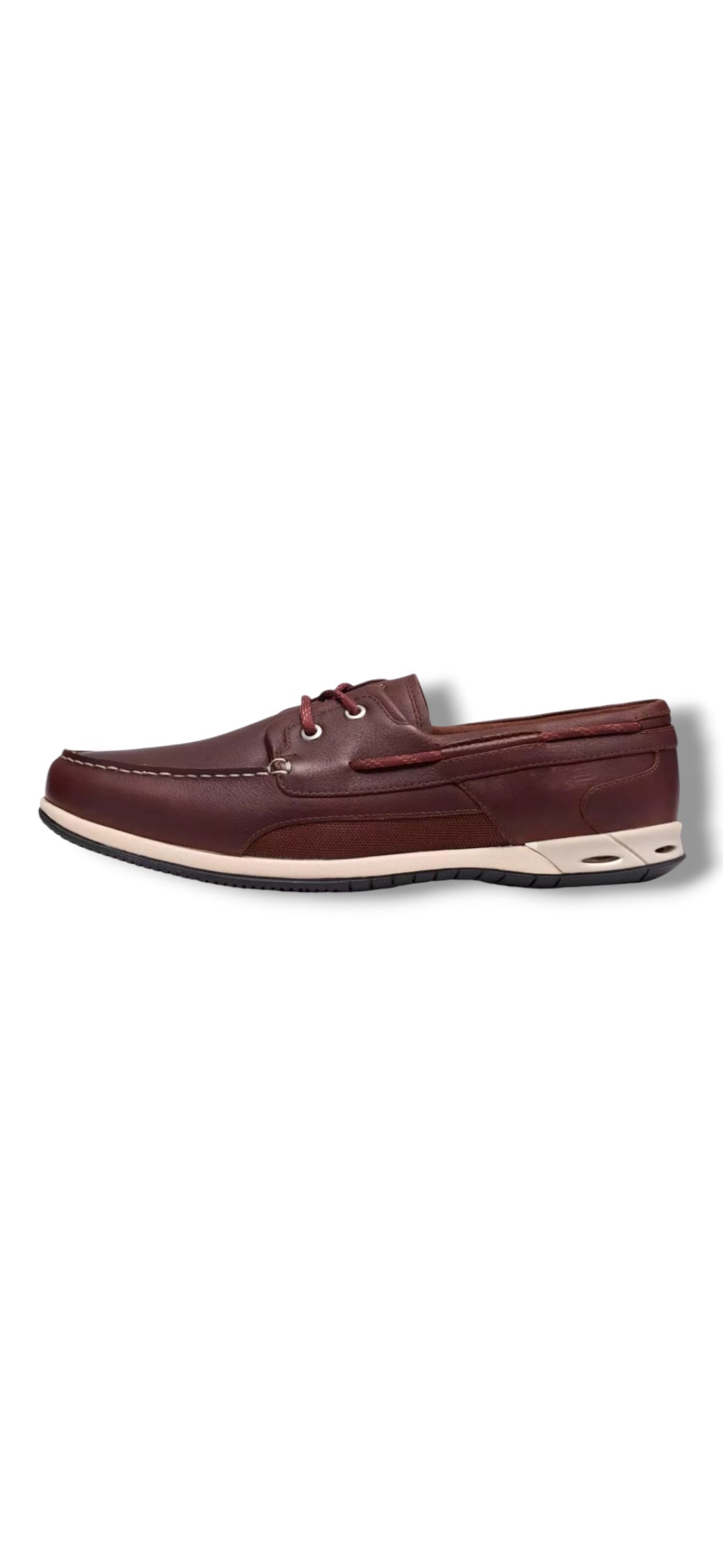 Clarks - Mens brown boat shoe - Orson Sail
