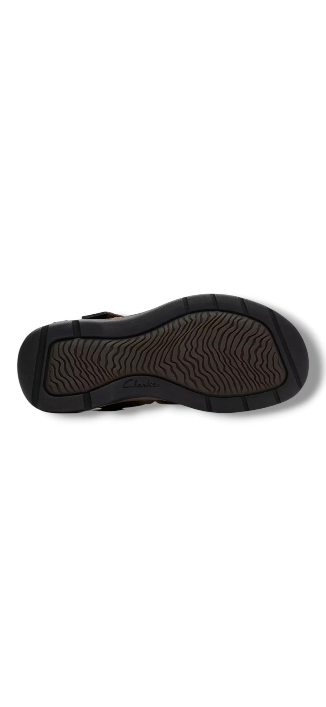 Clarks -Mens brown closed-toe sandal - Saltway Cove