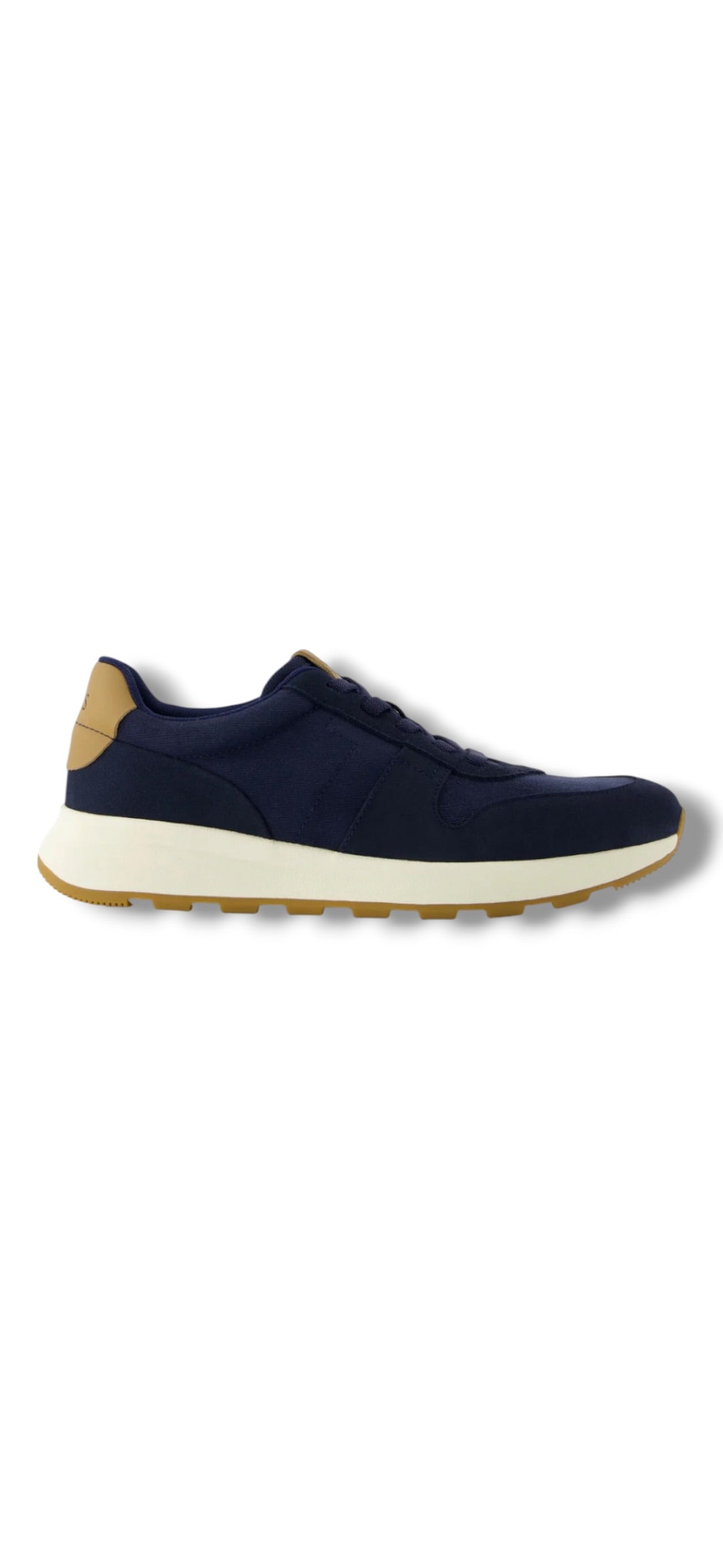 Toms - Mens navy slip-on retro shoe - Trvl Lite Retro