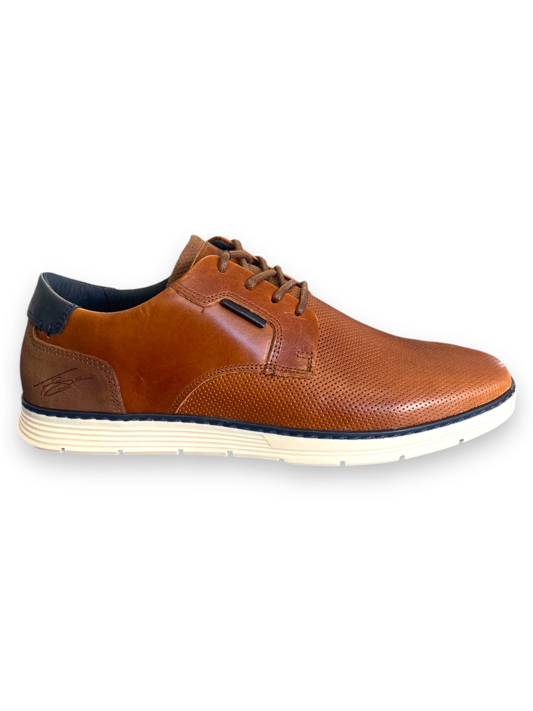 Tommy Bowe - Men's brown laced shoe - Lavanni
