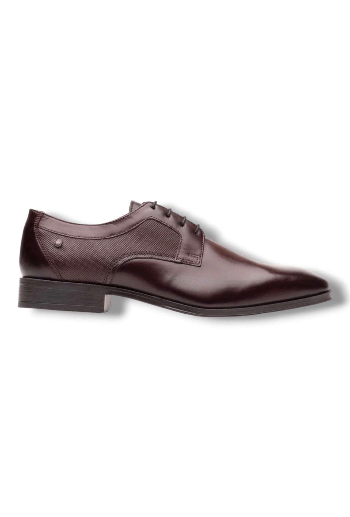 Base London - Mens dark tan shoes - Dome