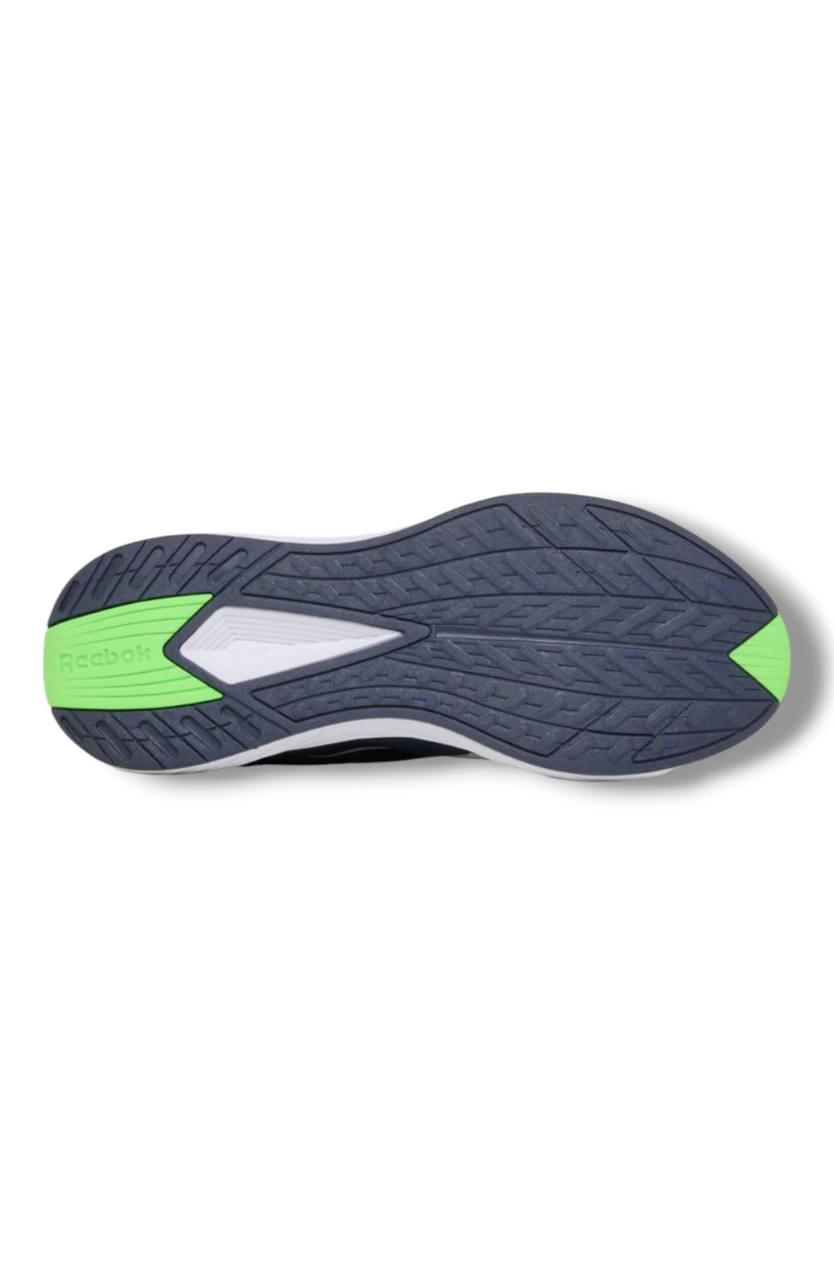 Reebok - Mens navy/lime runner - Verse