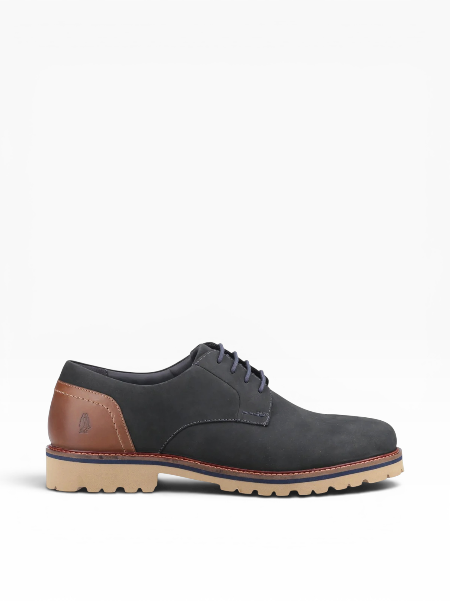 Hush Puppies - Mens navy shoe - Marcus