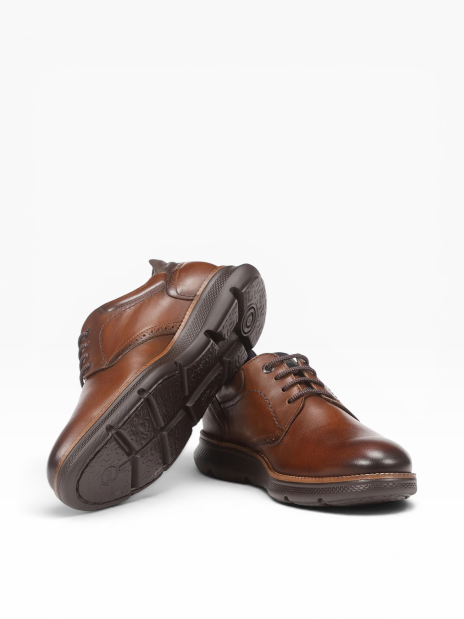 Fluchos - Mens brown shoe - William
