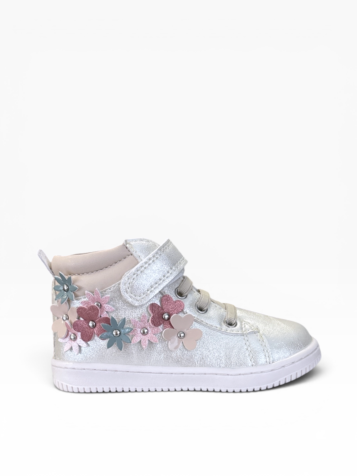 Primigi - Girls silver/flower boot - 240411
