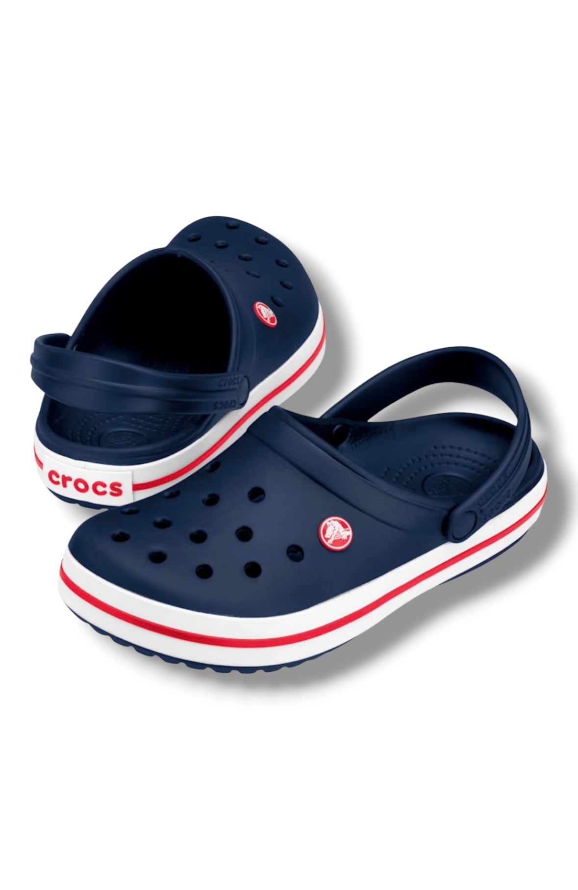 Crocs - Boys navy/red -  Crocband clog