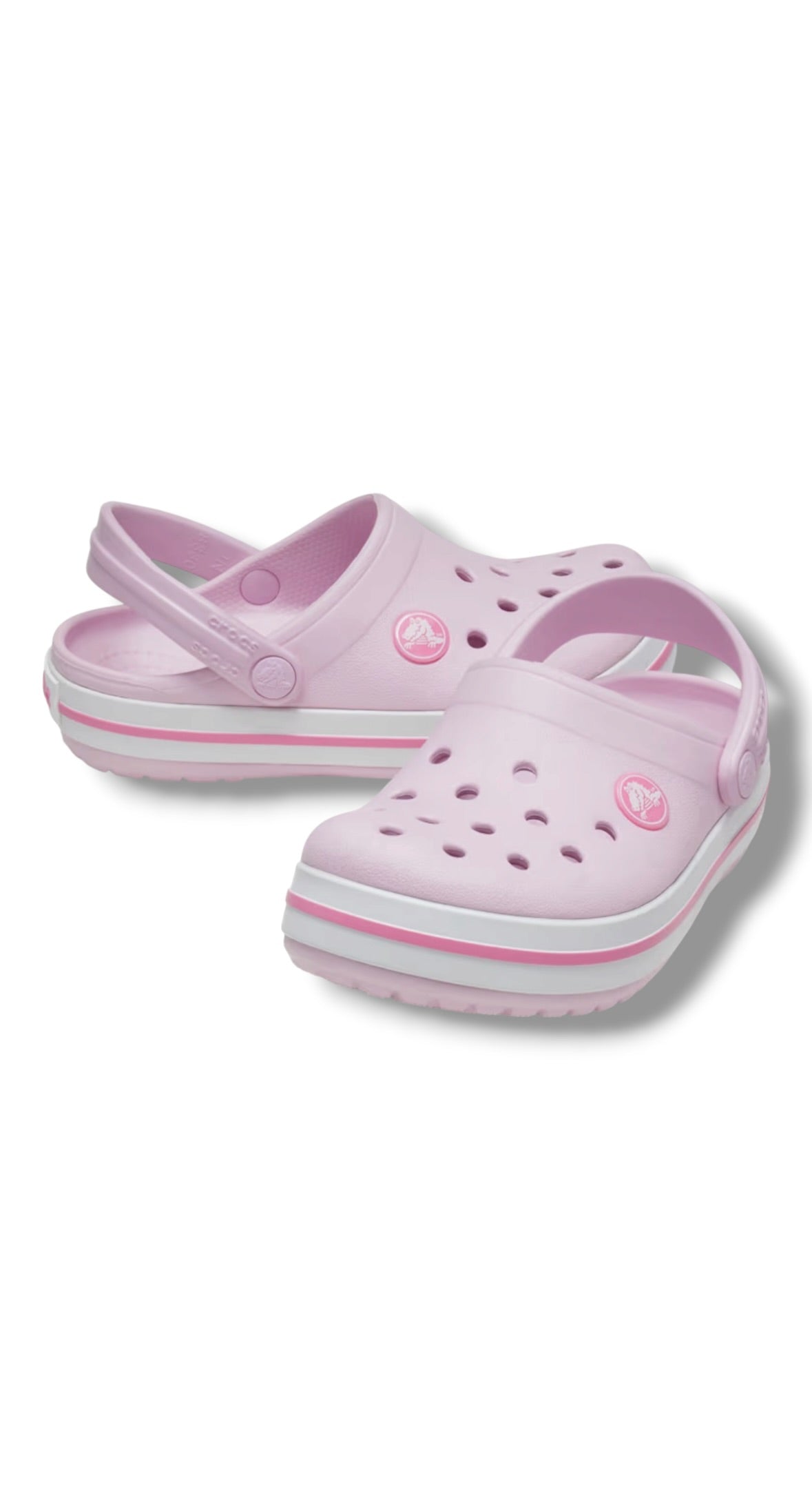Crocs - Girls pink croc - Crocband clog