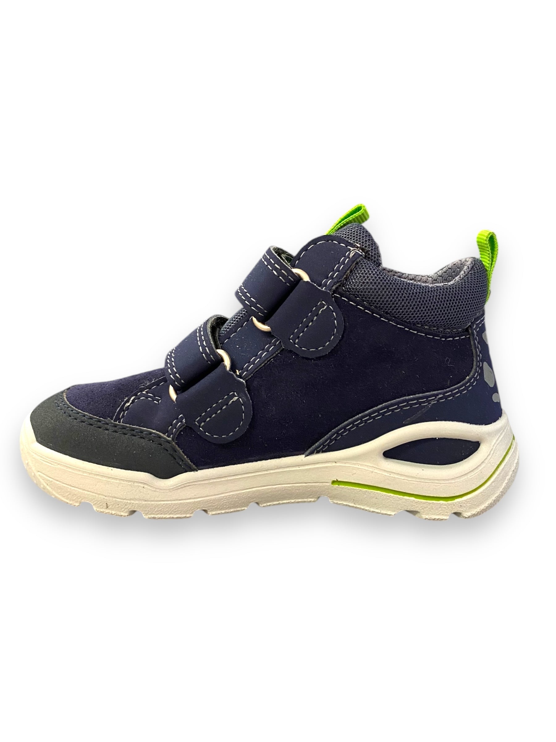Ricosta - Boys navy dinosaur boot - Stone