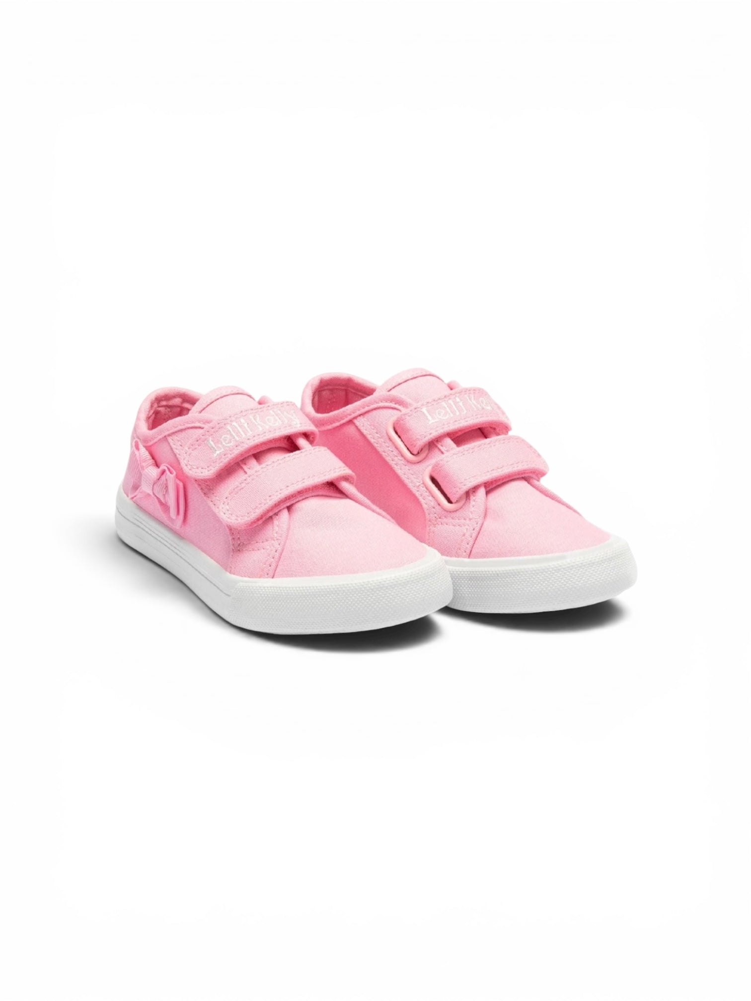 Lelli Kelly - Girls pink bow canvas shoe - Lily