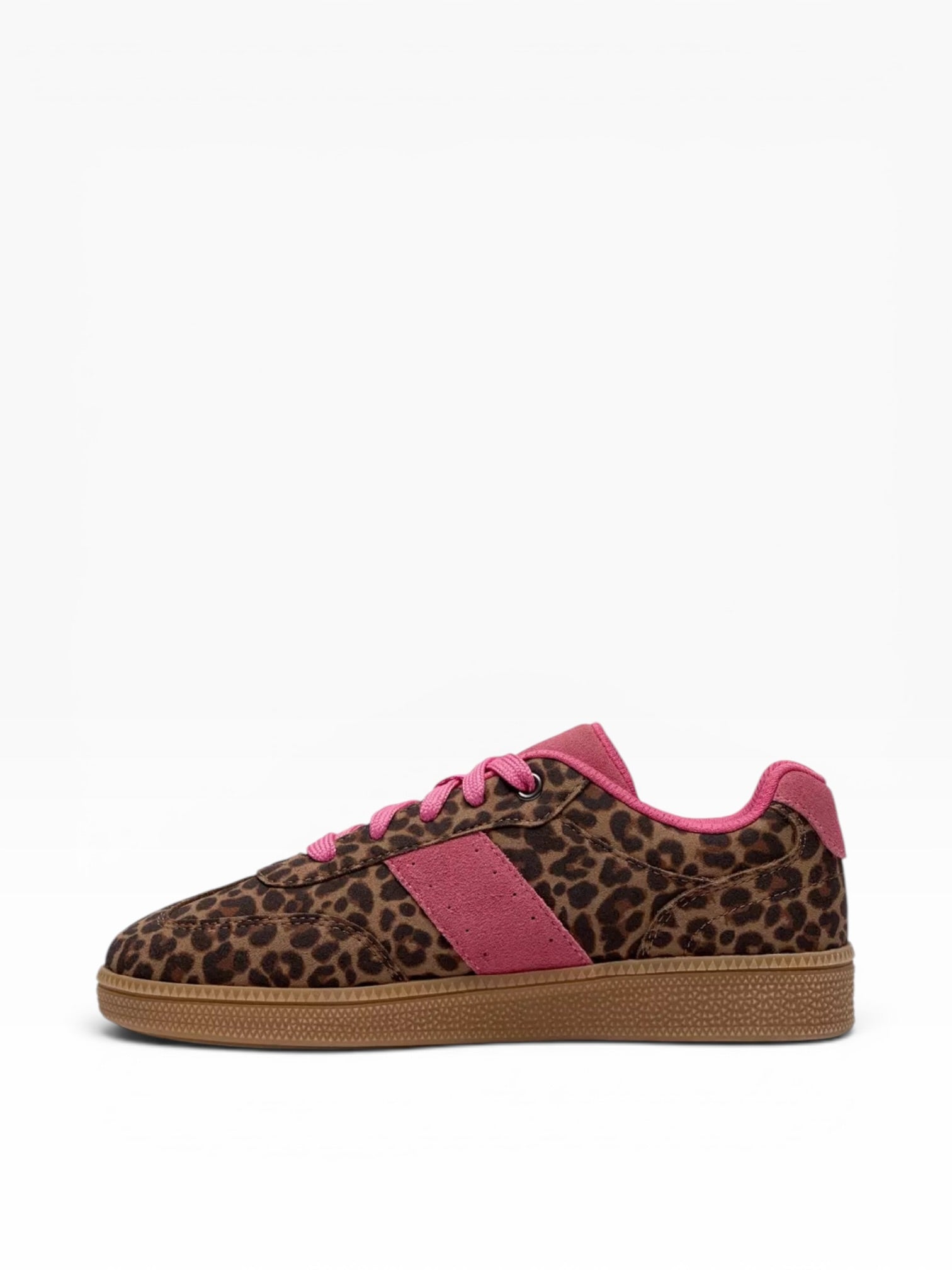 Clark’s - Girls leopard/pink shoe - Cyrpresslace 0