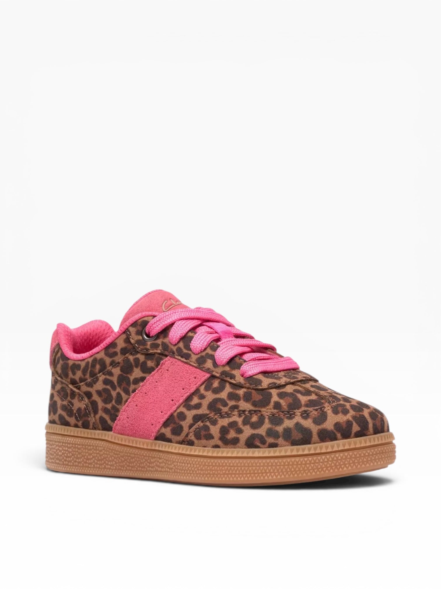 Clark’s - Girls leopard/pink shoe - CypressLace K