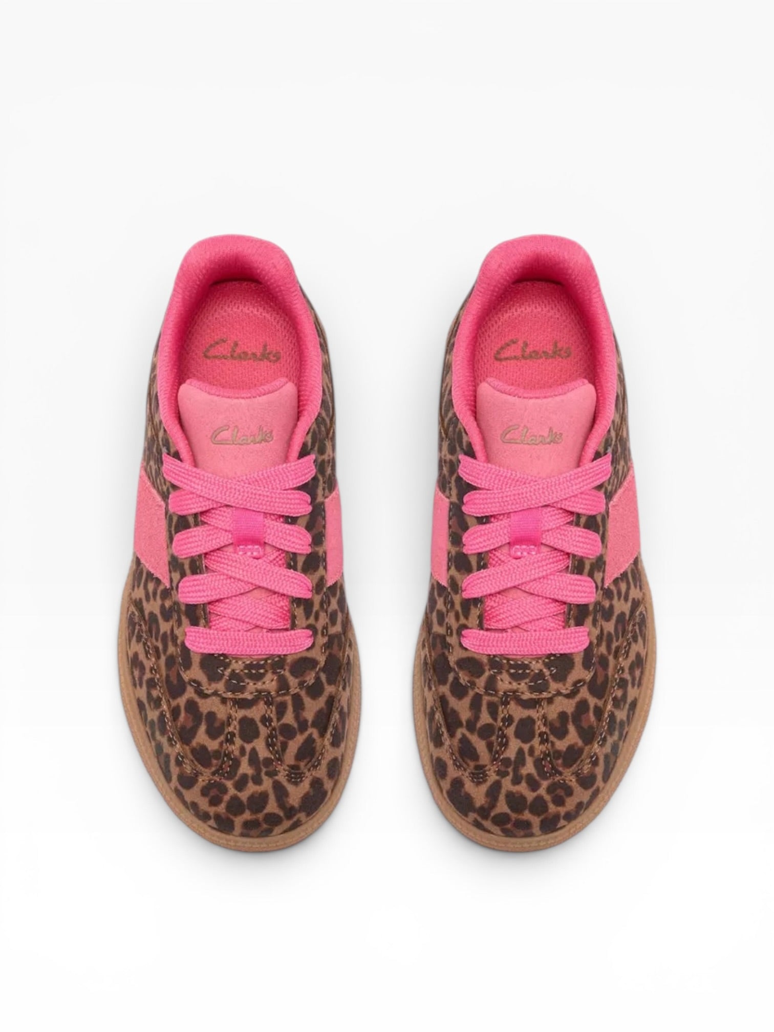 Clark’s - Girls leopard/pink shoe - CypressLace K