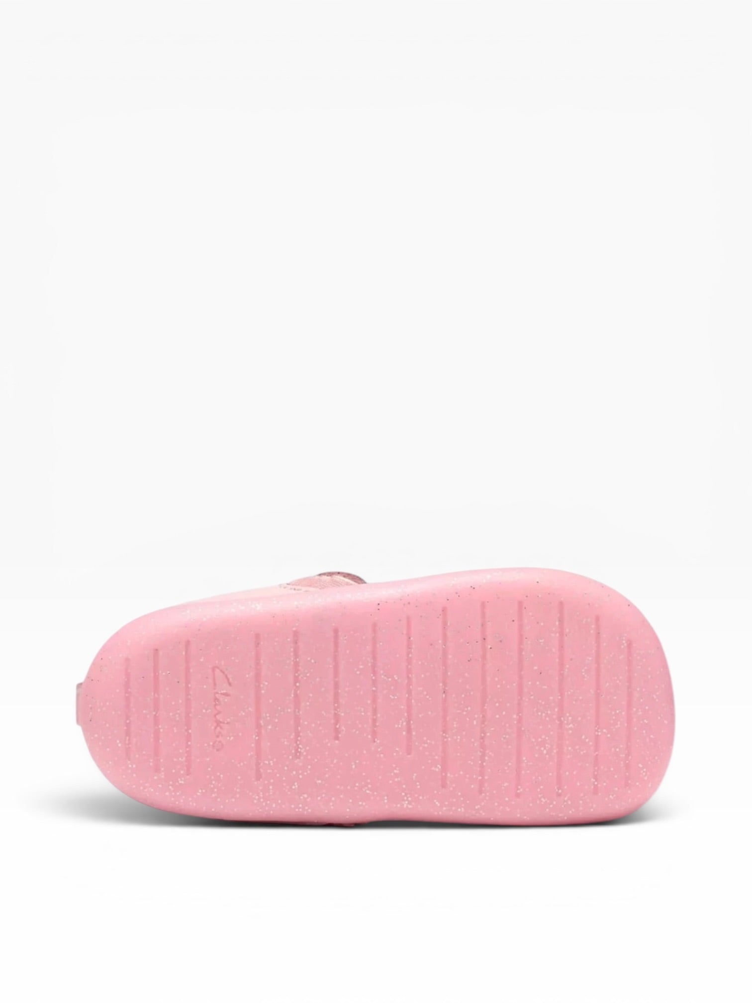 Clarks - Girls pink/glitter pre-walker - Roamer Gleam T