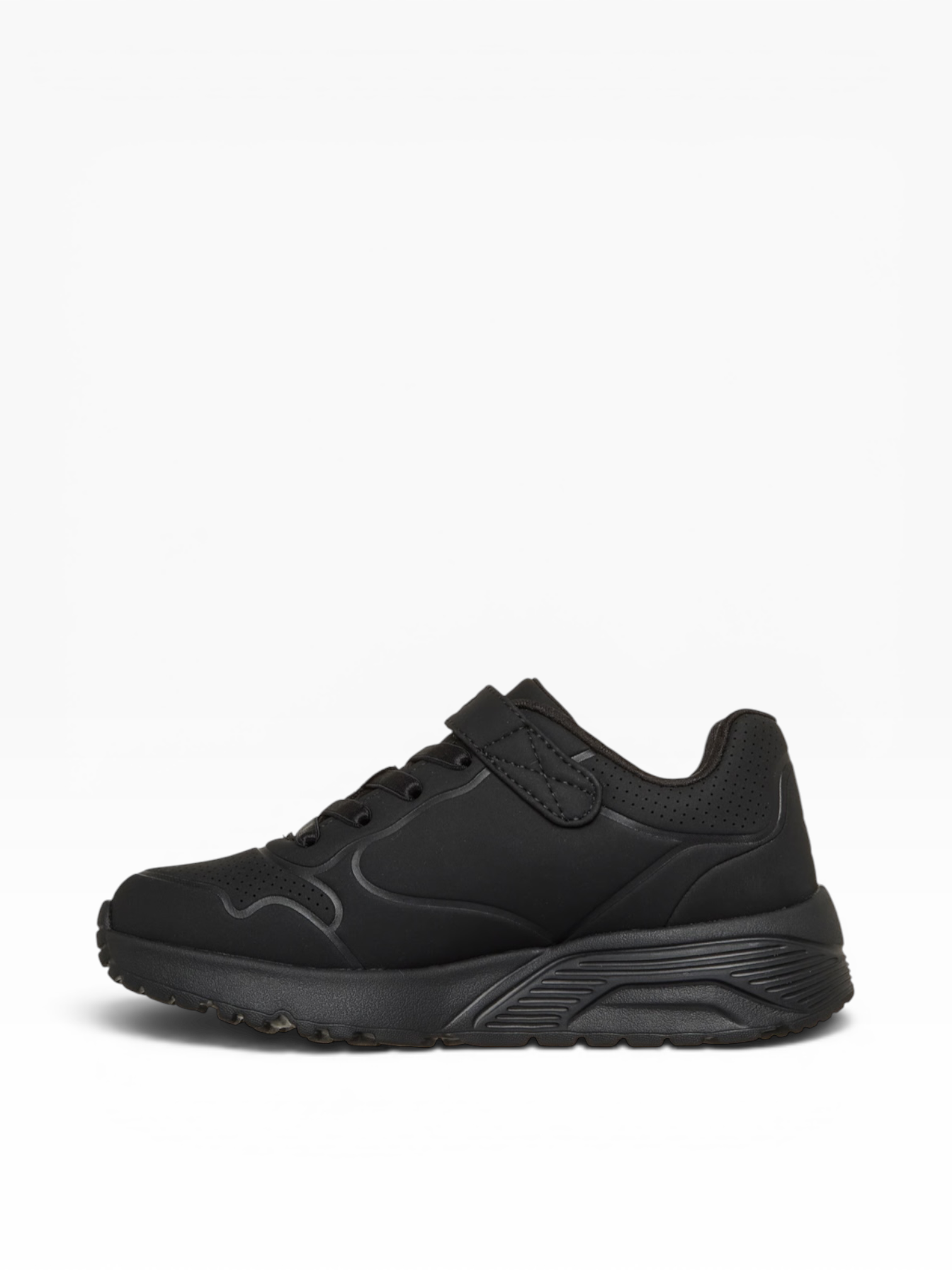 Skechers - Girls black shoe - Star icon