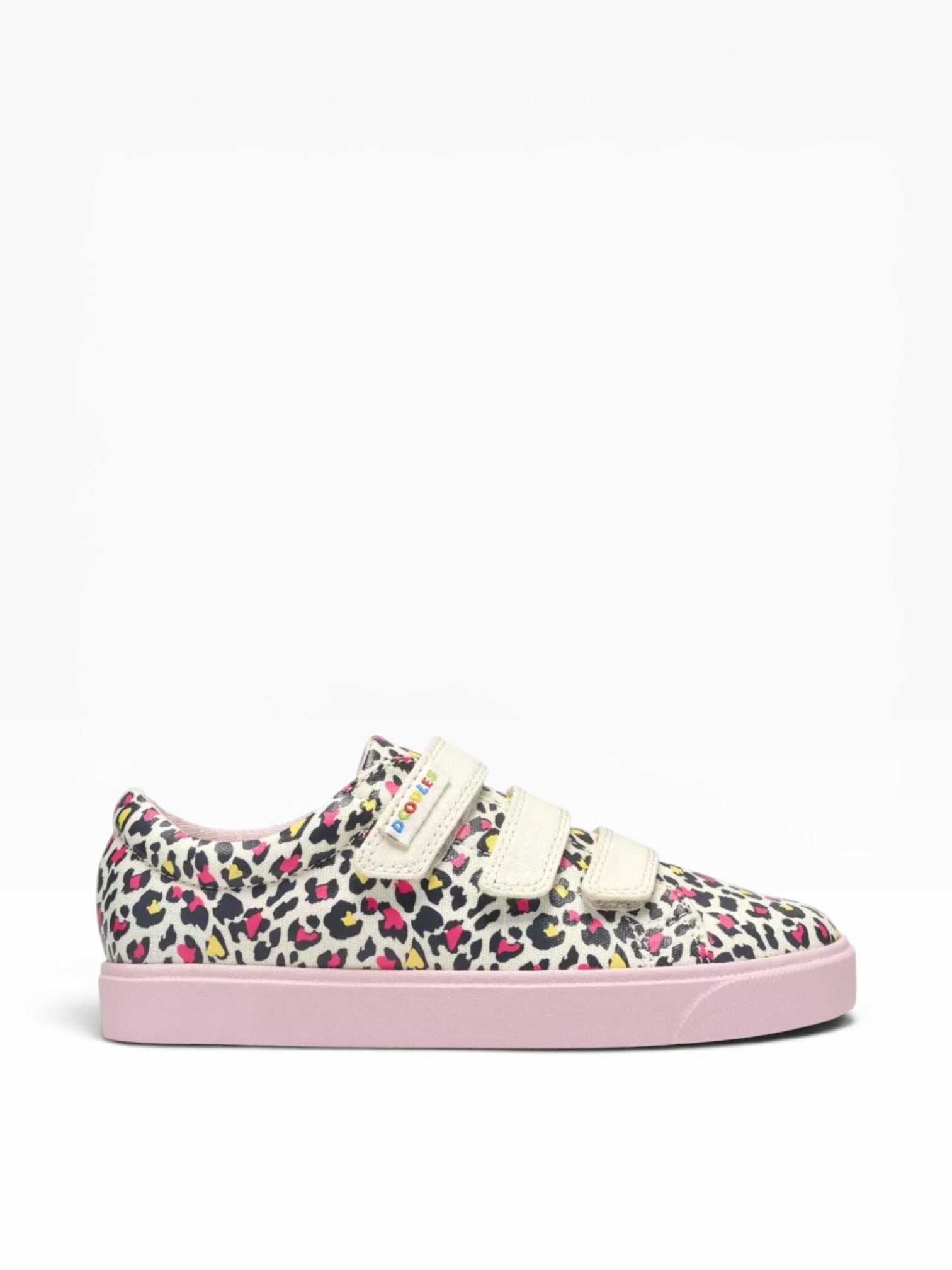 Clarks - Girls pink/multi canvas - City lane K