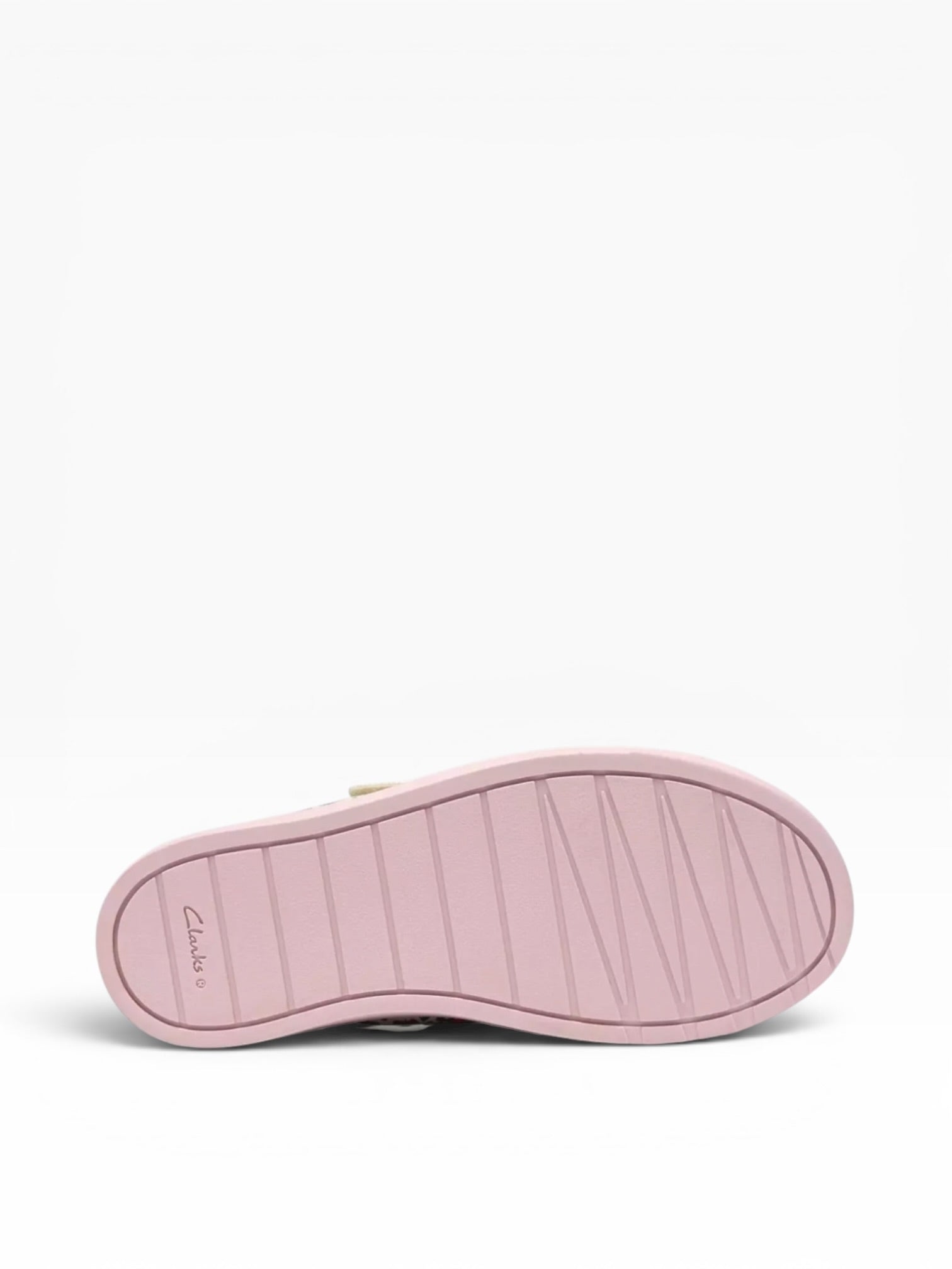Clarks - Girls pink/multi canvas - City lane K